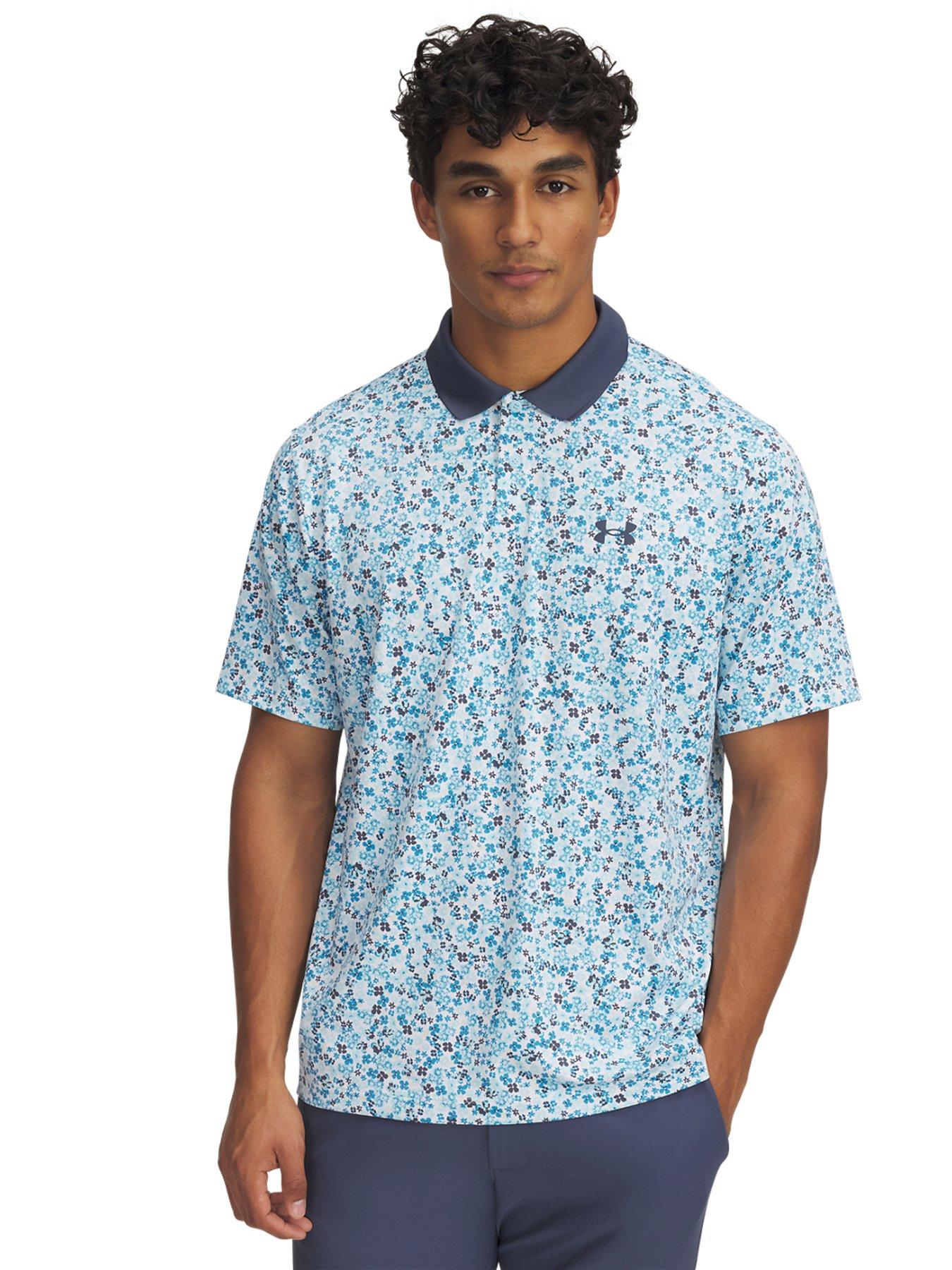 under-armour-mens-golf-matchplay-printed-polo-top-bluewhite