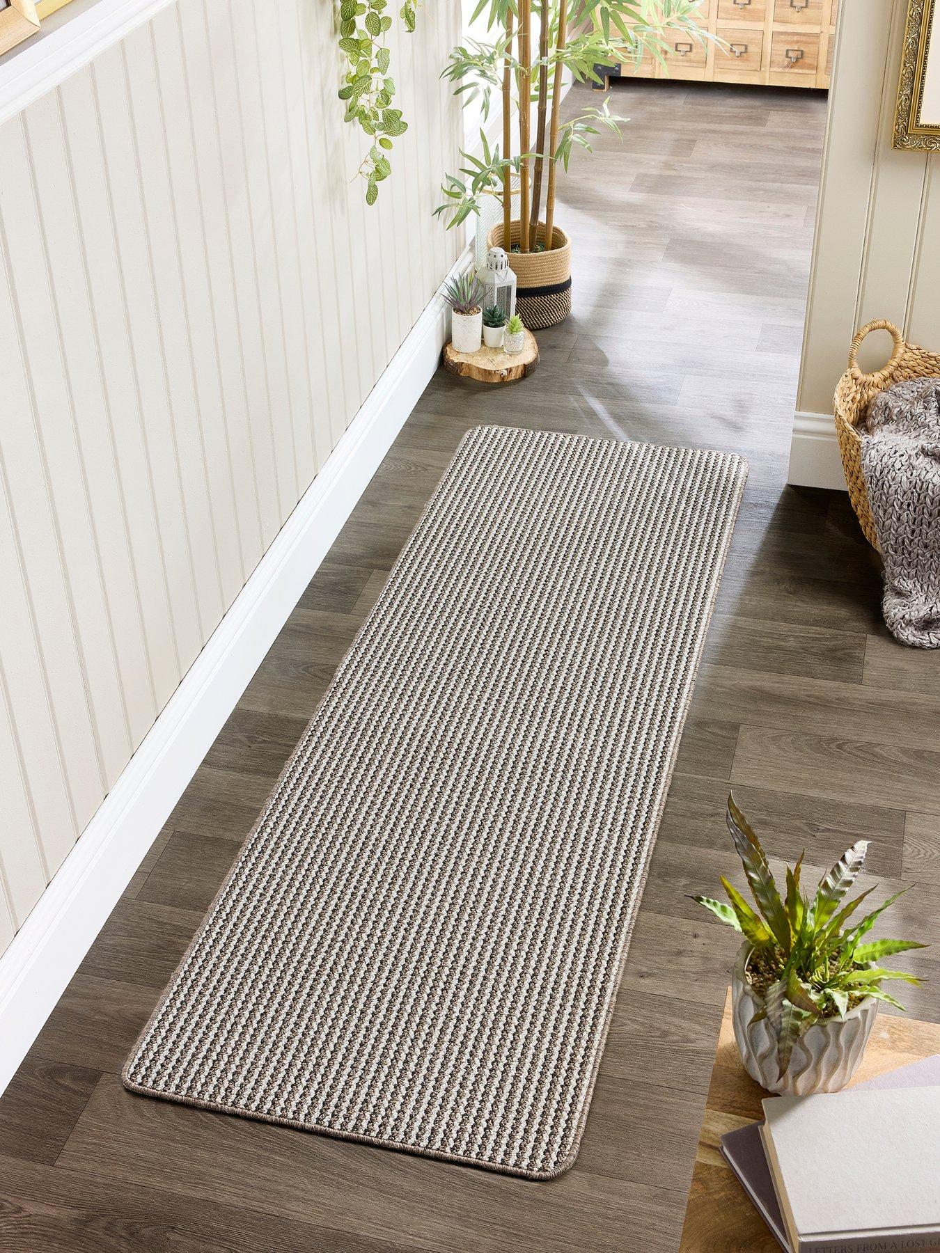 very-home-twist-stripe-stain-resistant-anti-slip-runner