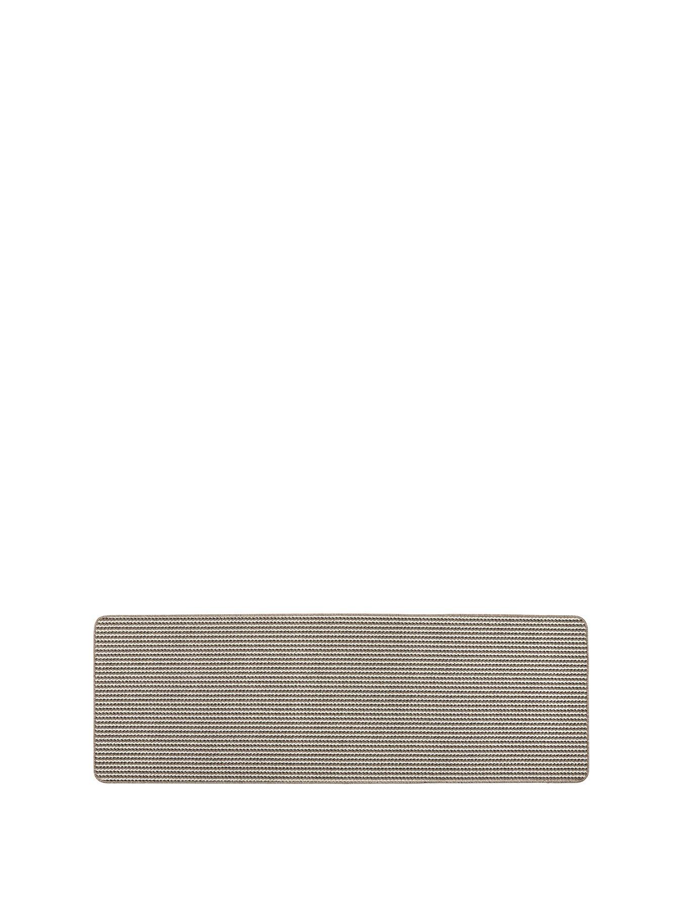 Image 2 of 4 of The Very Collection Twist Stripe, Stain Resistant, Anti Slip Runner - Beige