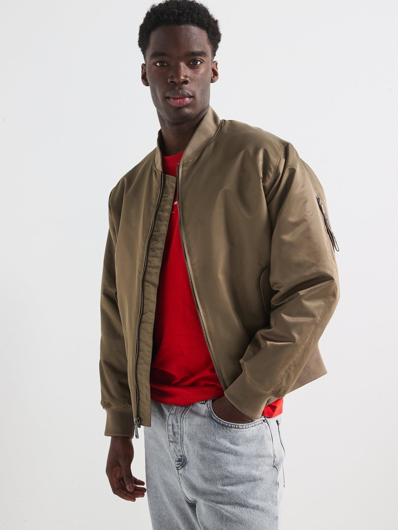 calvin-klein-jeans-long-sleeve-hero-bomber-bomber-jacket-light-beigefront