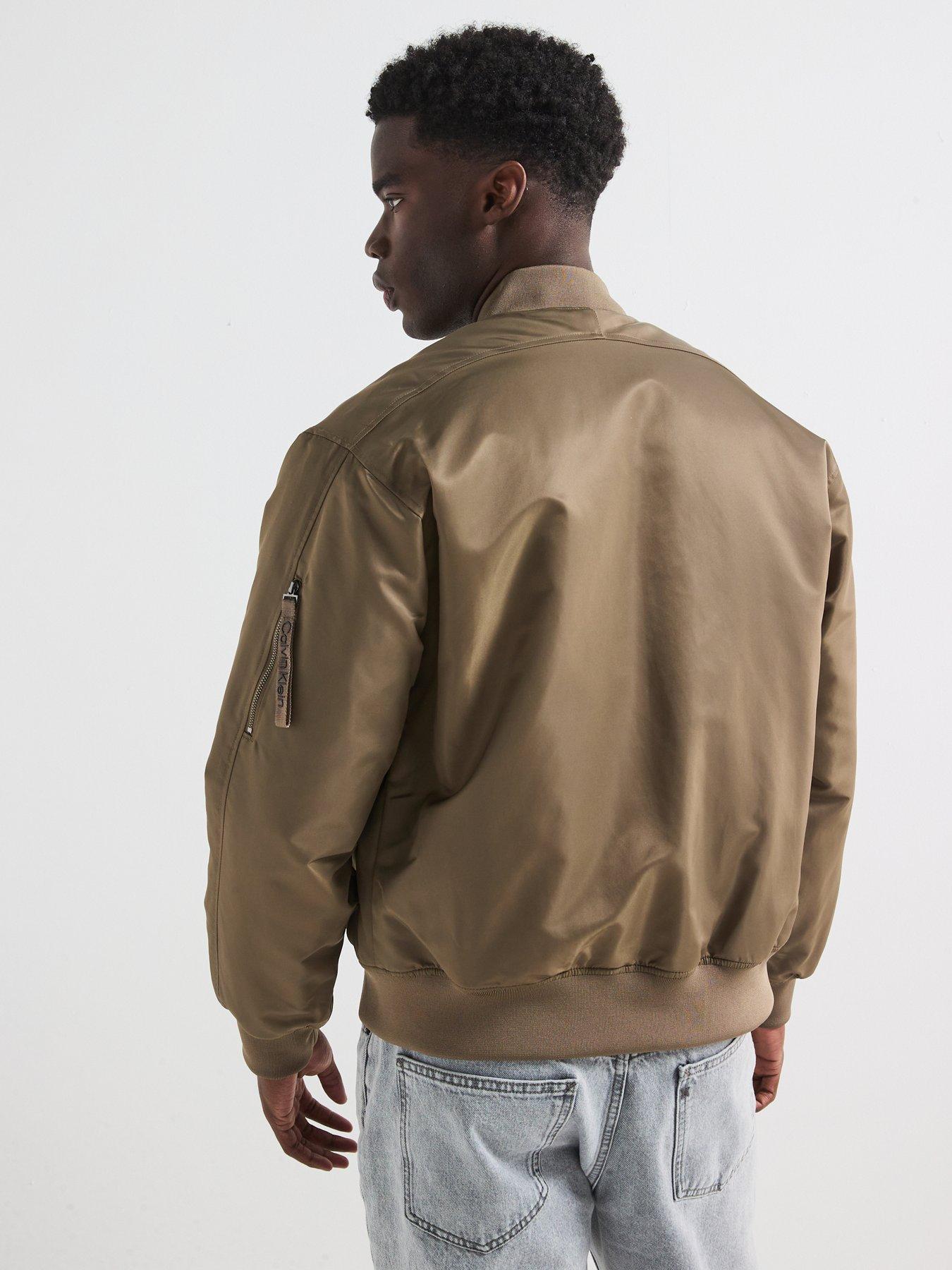 calvin-klein-jeans-long-sleeve-hero-bomber-bomber-jacket-light-beigestillFront