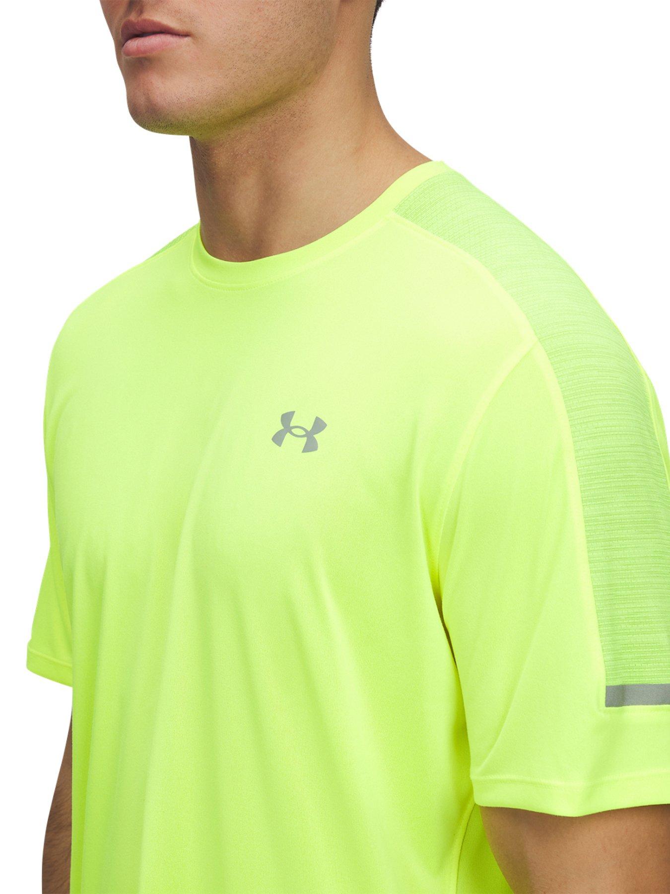 Image 3 of 3 of UNDER ARMOUR Men's Training Tech Utility T-Shirt - High Vis Yellow
