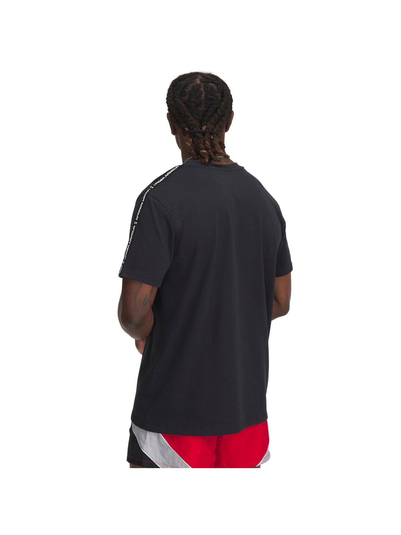 under-armour-mens-training-icon-heavyweight-taping-t-shirt-blackstillFront