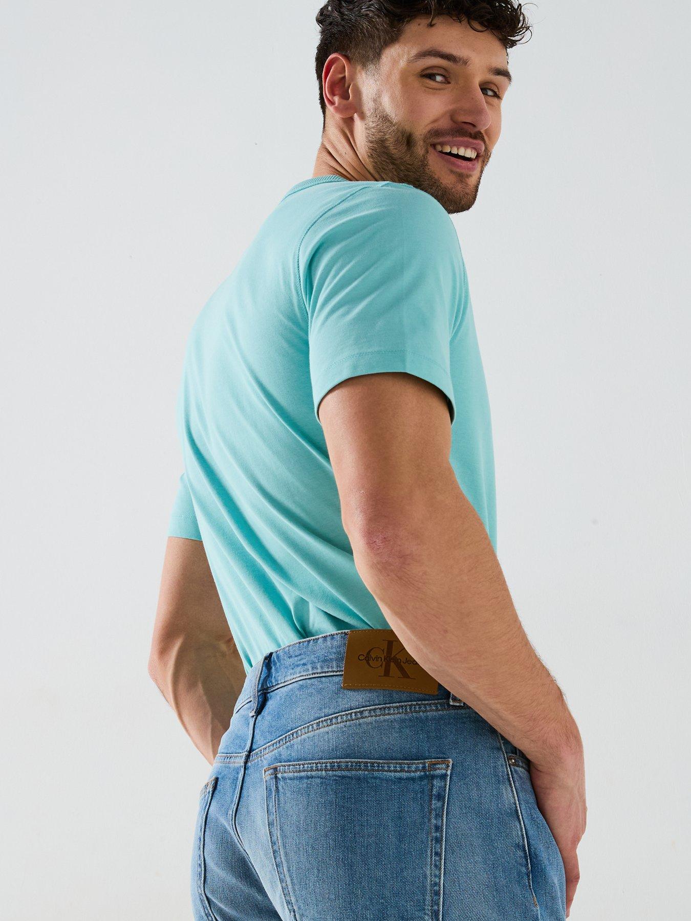 Image 5 of 5 of Calvin Klein Jeans Slim Tapered Jeans - Blue