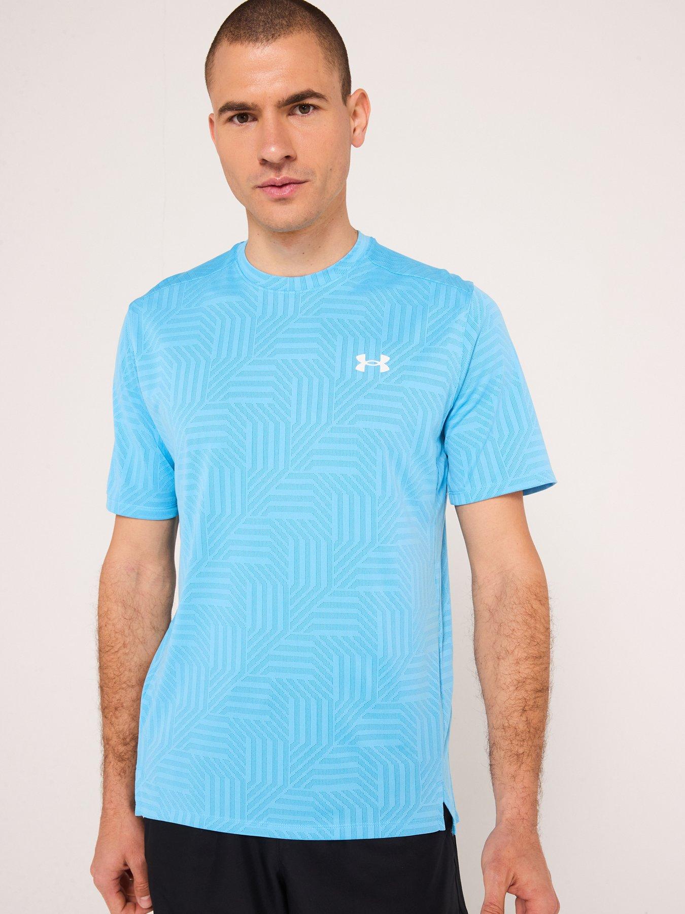 under-armour-mens-training-tech-vent-geotessa-t-shirt-blue