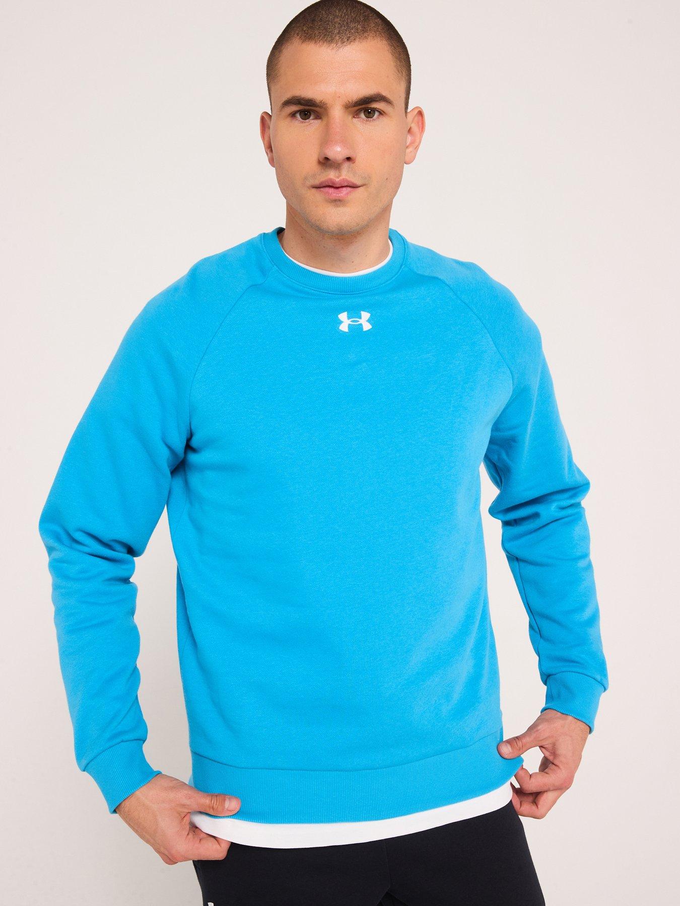 under-armour-mens-training-rival-fleece-crew-sweat-blue