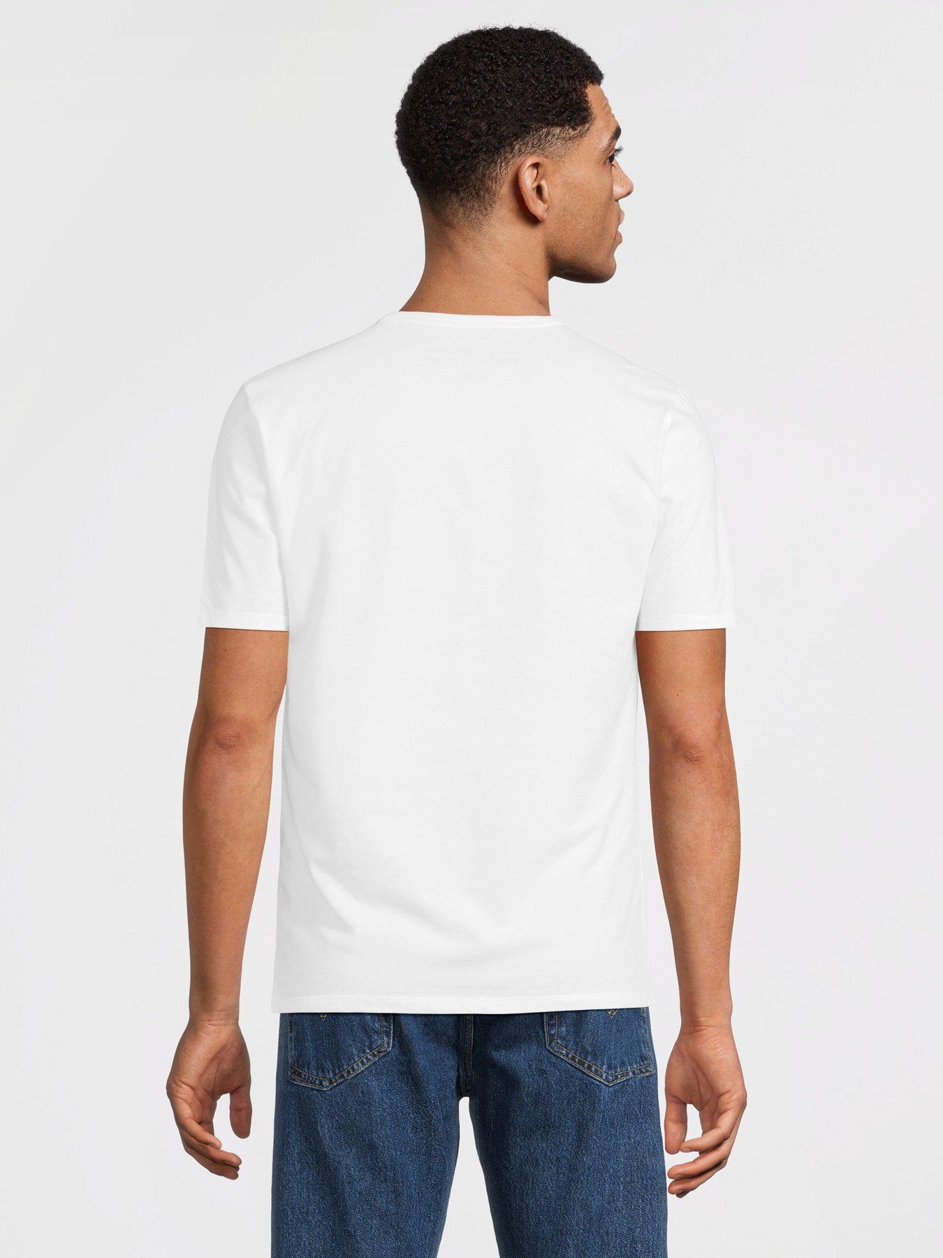Image 3 of 6 of Calvin Klein Loungewear 3 Pack Microfibre T-Shirts - Multi