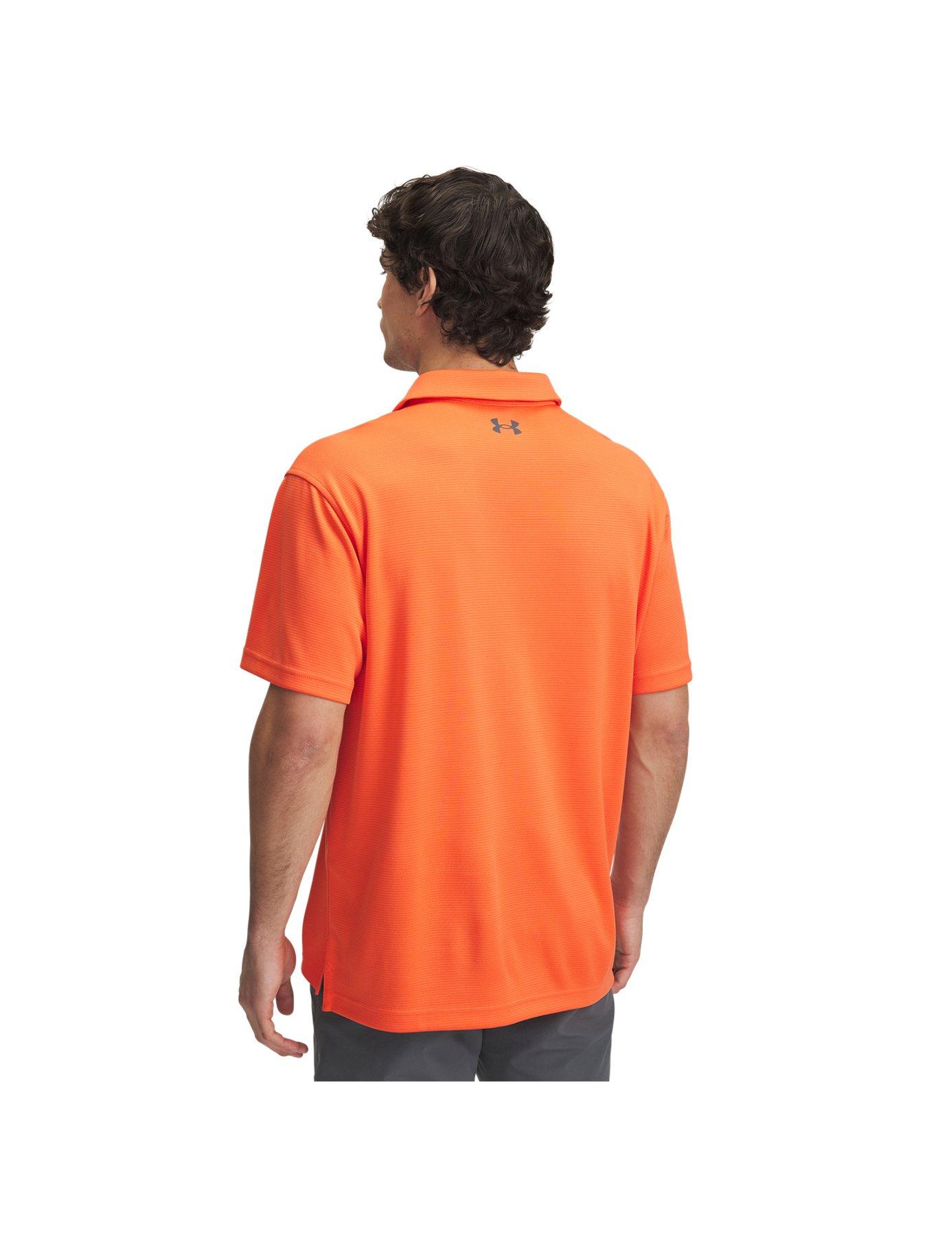 Image 2 of 2 of UNDER ARMOUR Mens Golf Tech Polo - Red