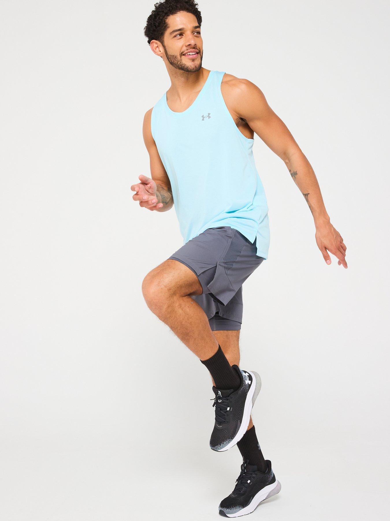Image 4 of 5 of UNDER ARMOUR Men's Running Launch Vest - Blue