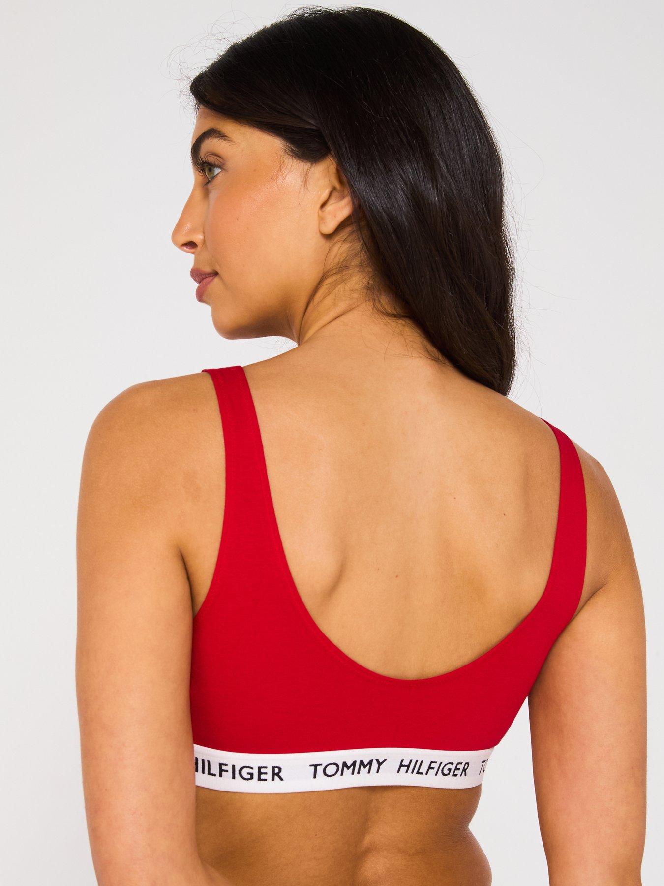 Image 2 of 4 of Tommy Hilfiger Tommy Hilfiger Bralette - Red