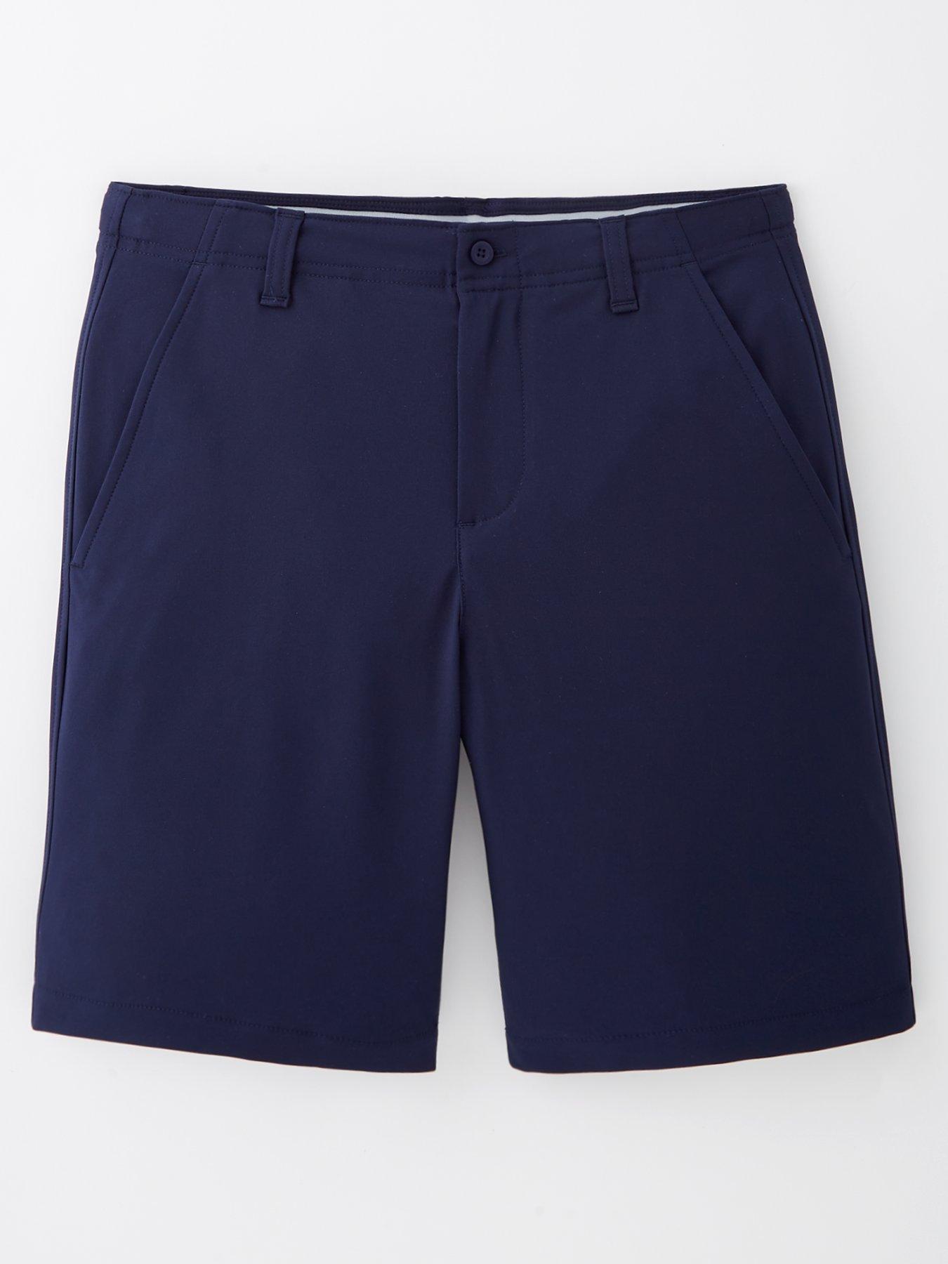 UNDER ARMOUR Junior Boys Golf Matchplay Shorts - Midnight Navy