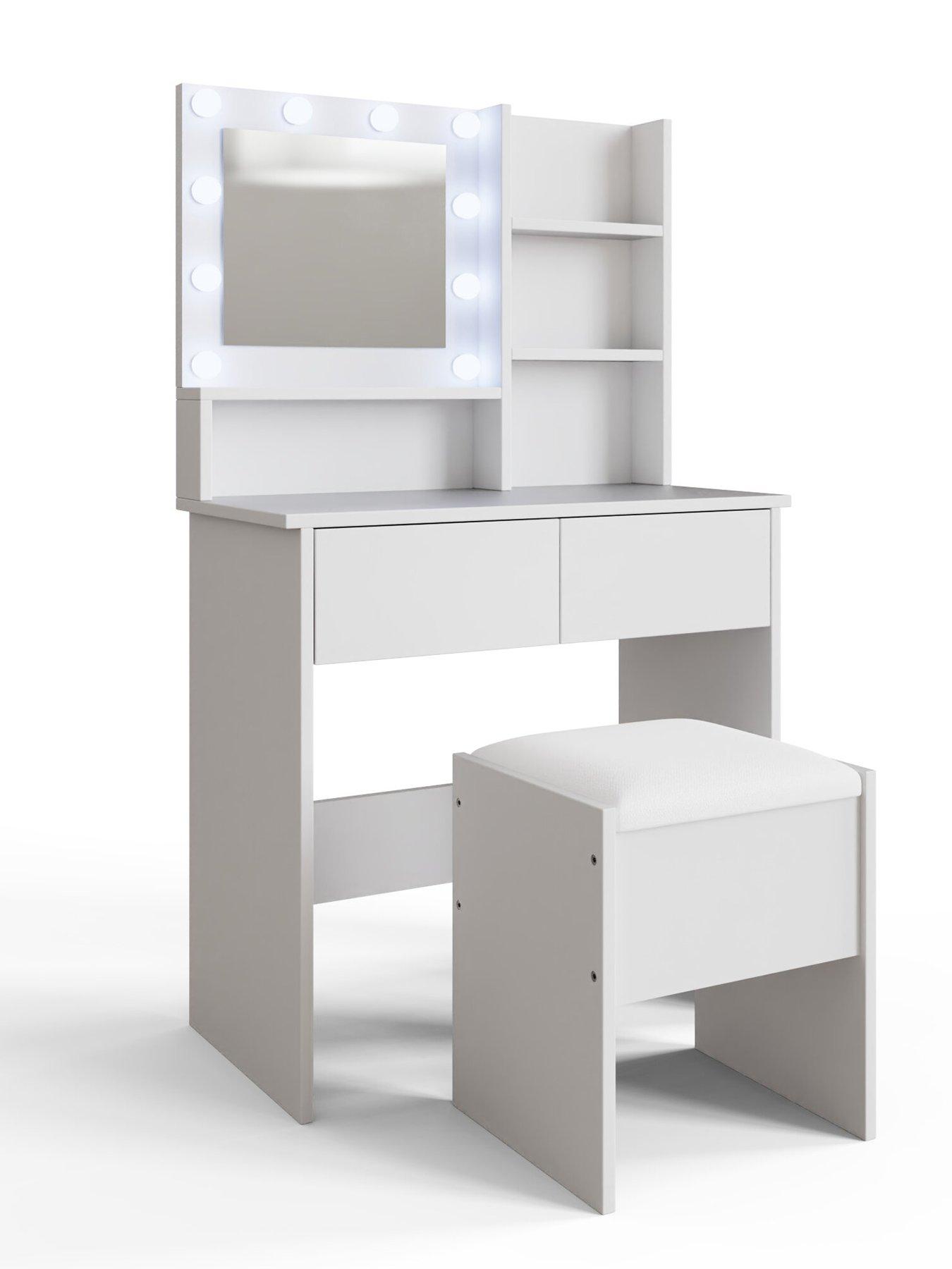 Image 4 of 8 of GFW Eva Dressing Table With Stool