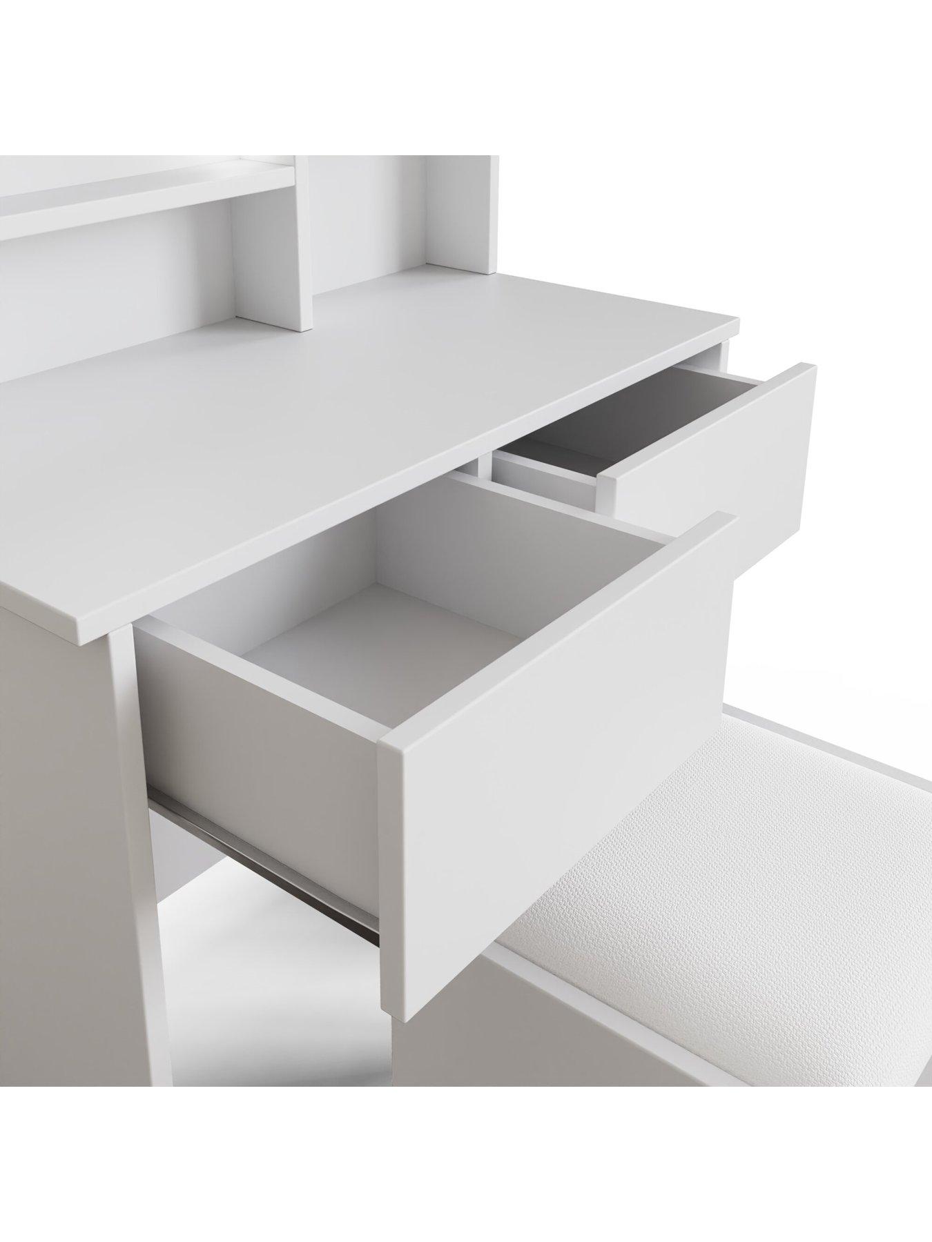 Image 6 of 8 of GFW Eva Dressing Table With Stool