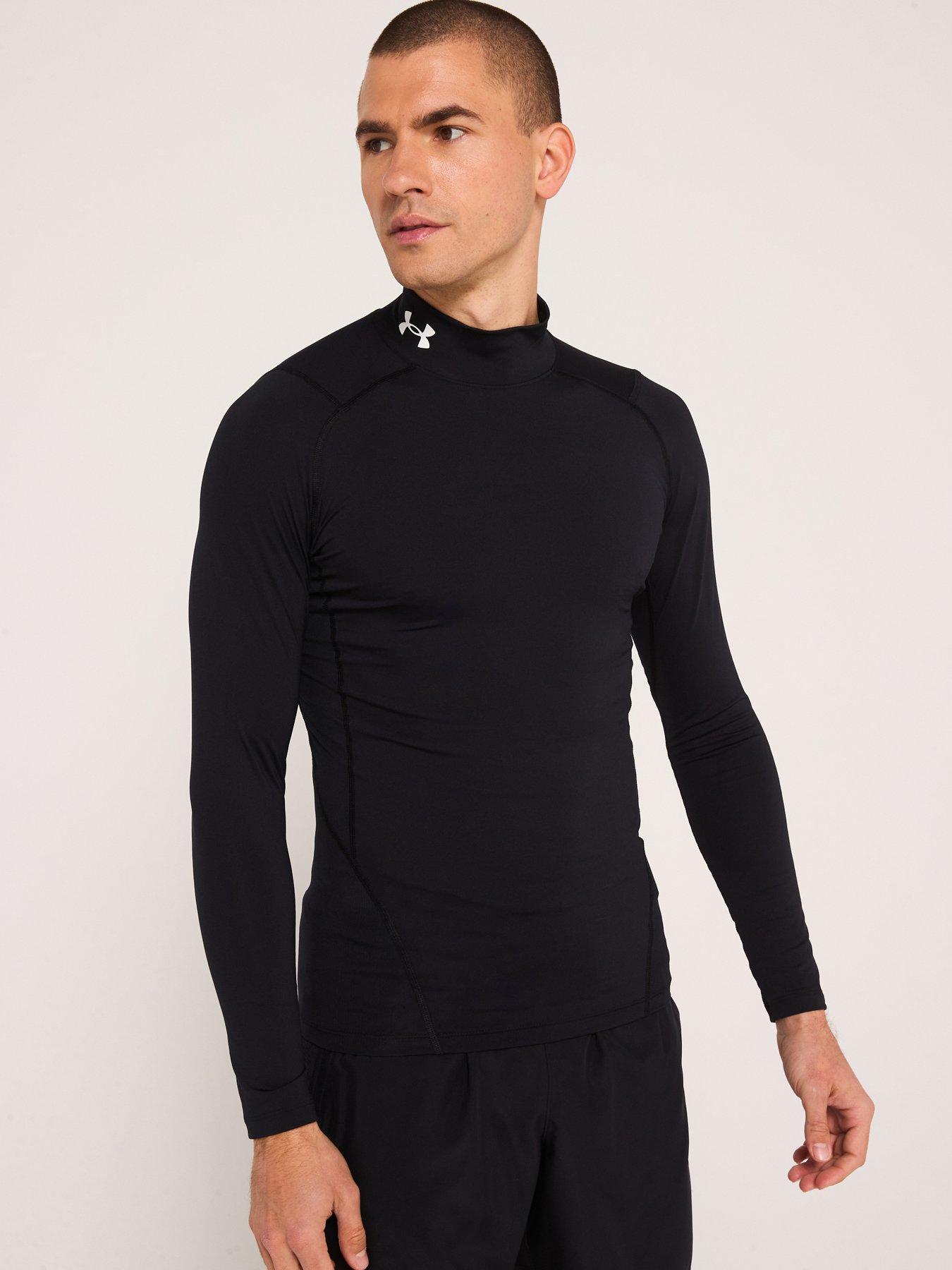 under-armour-mens-training-heatgear-comp-mock-long-sleeve-top-black