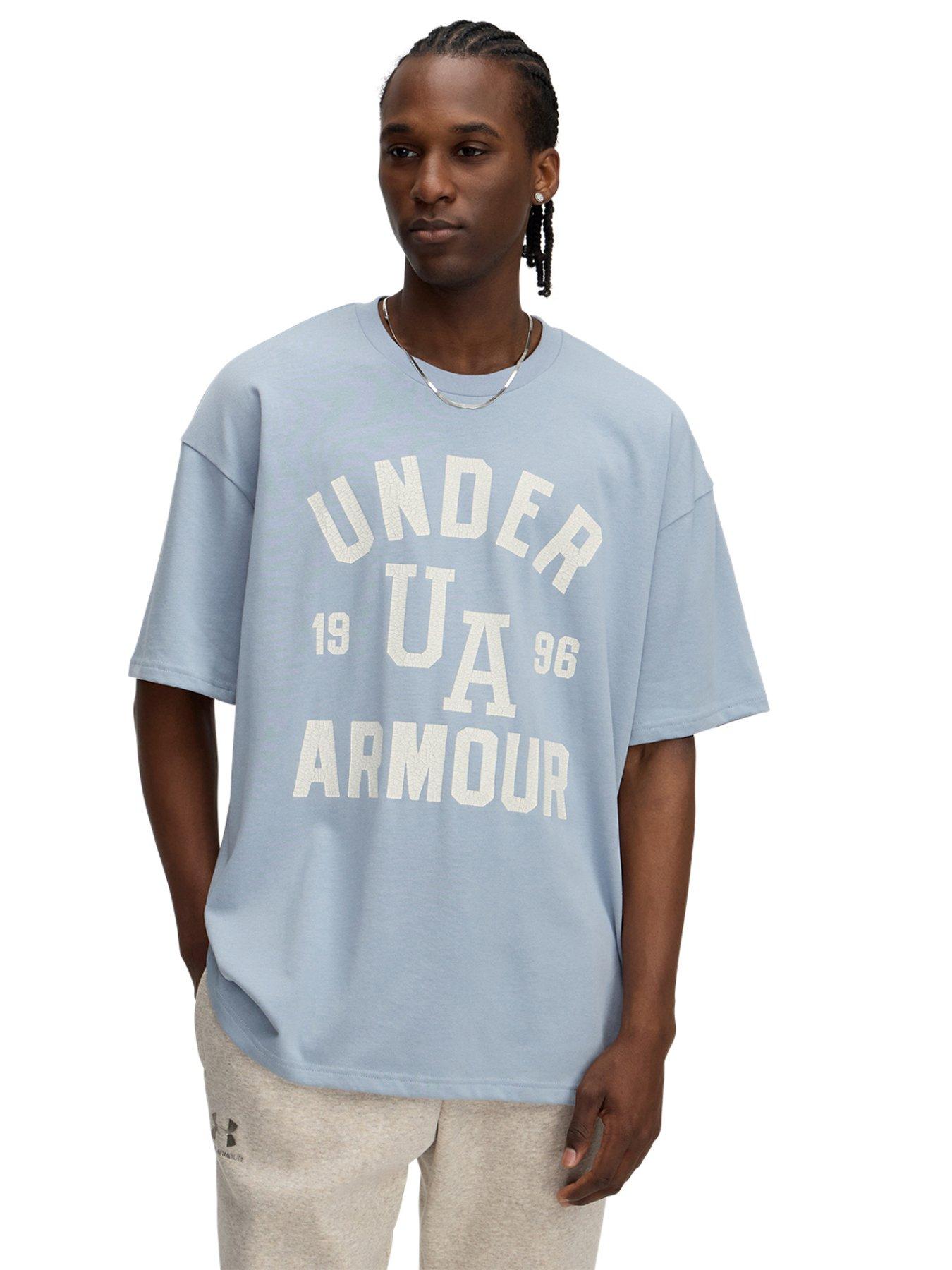 under-armour-mens-training-heavyweight-varsity-oversized-t-shirt-bluefront