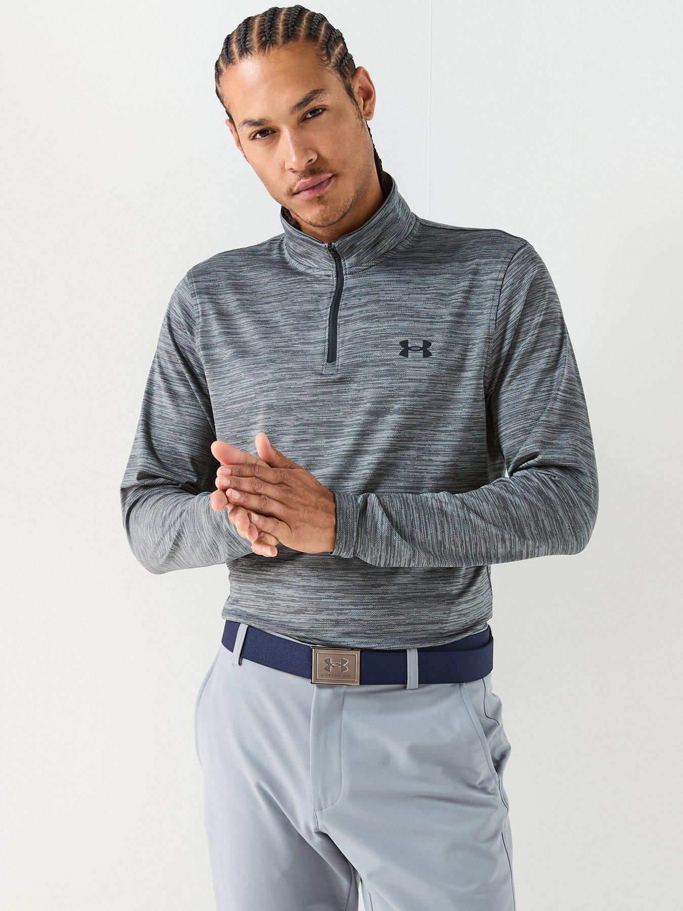 Image 1 of 5 of UNDER ARMOUR Men's Golf Matchplay 1/4 Zip Top - Grey