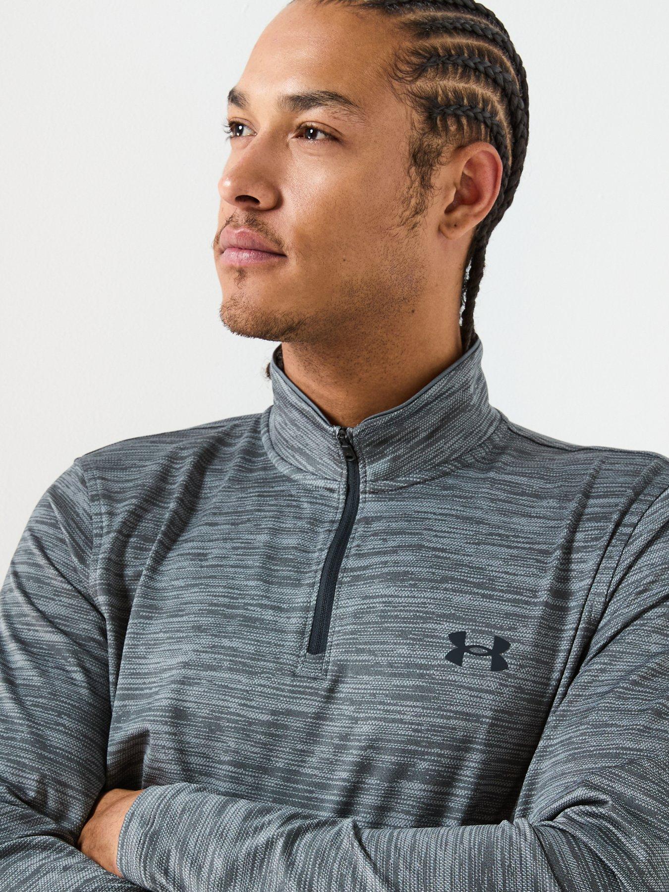 Image 4 of 5 of UNDER ARMOUR Men's Golf Matchplay 1/4 Zip Top - Grey