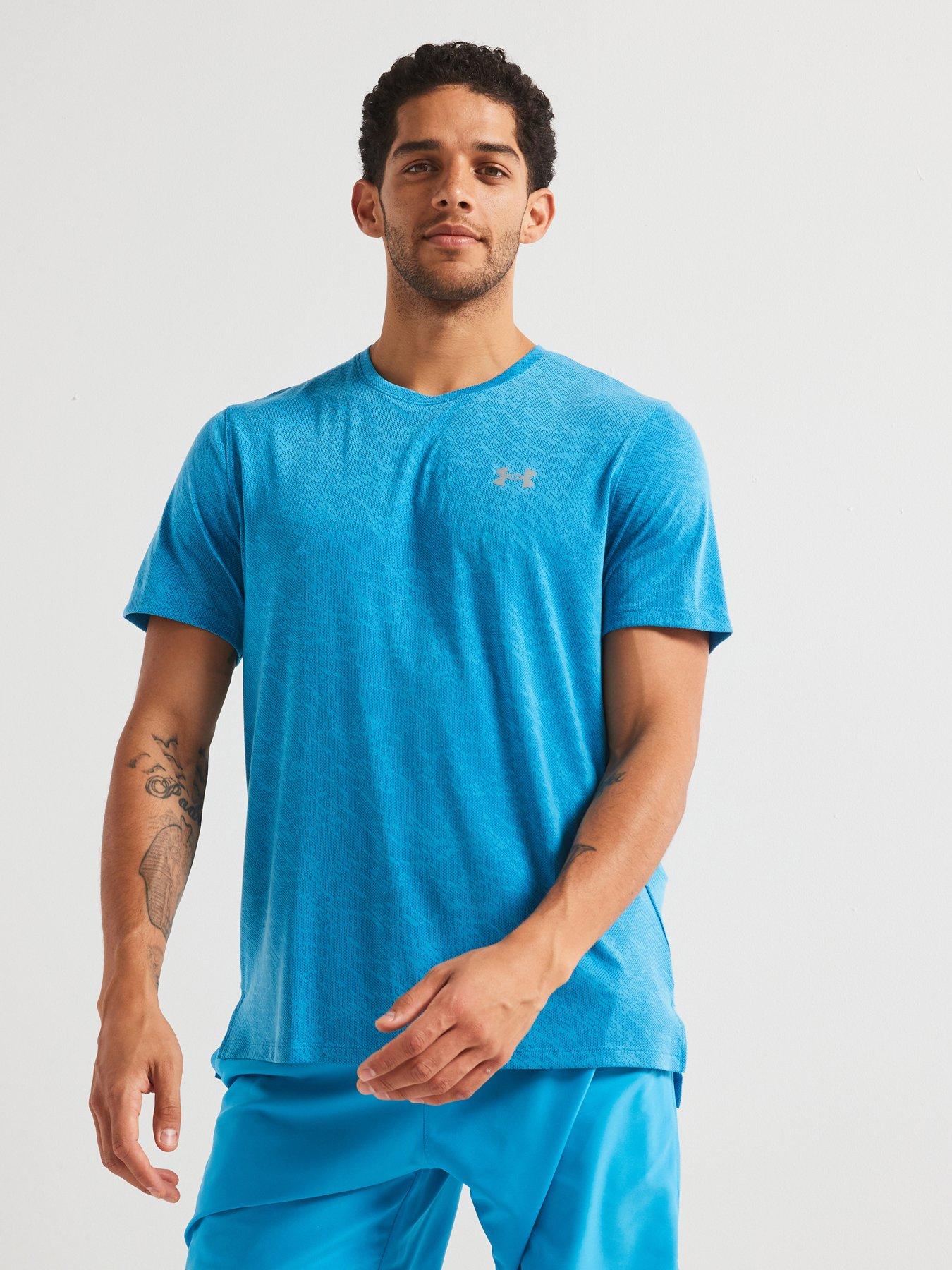 under-armour-mens-running-launch-camo-t-shirt-blue