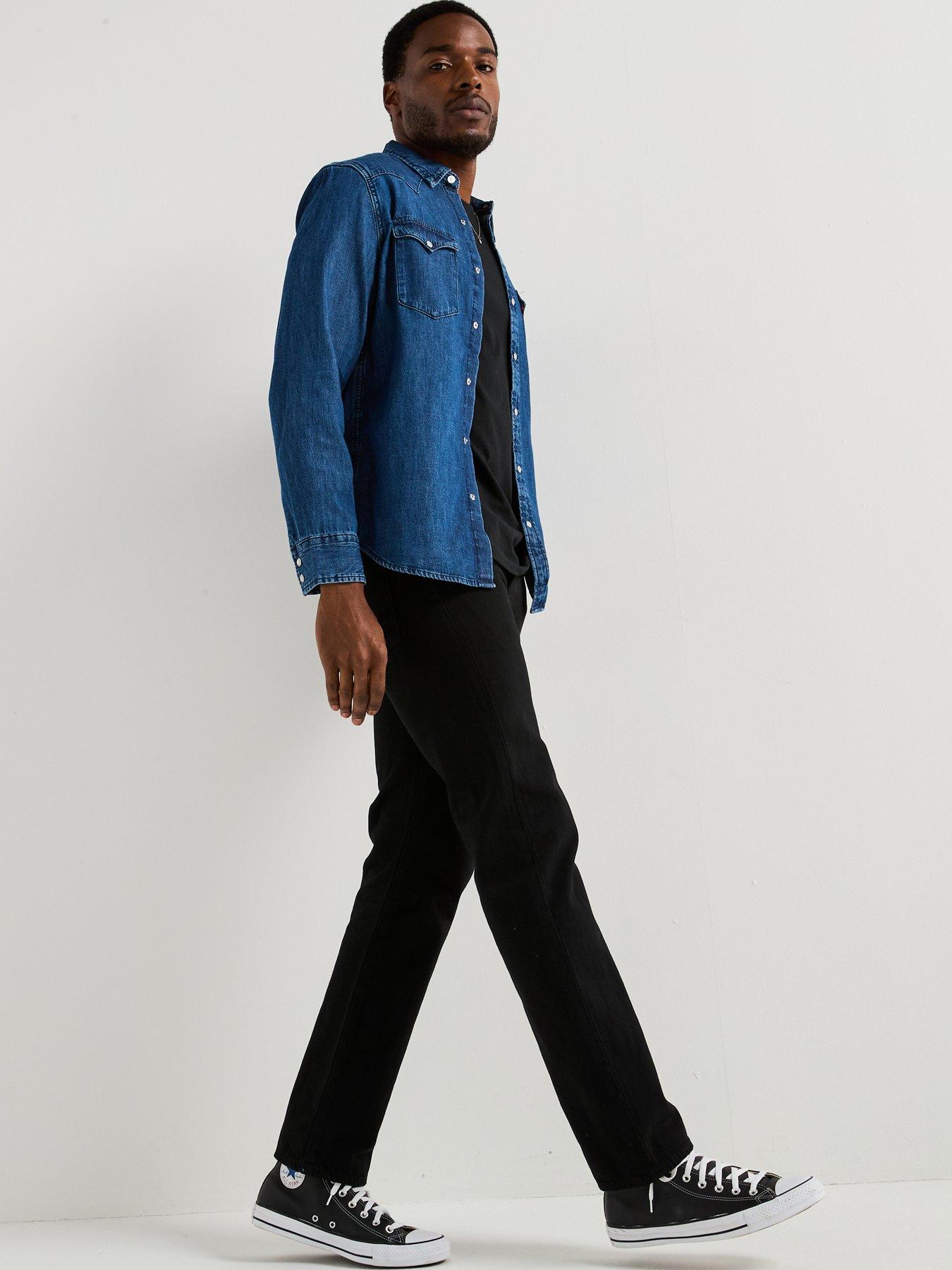 levis-classic-western-standard-dark-indigo-denim-shirtoutfit