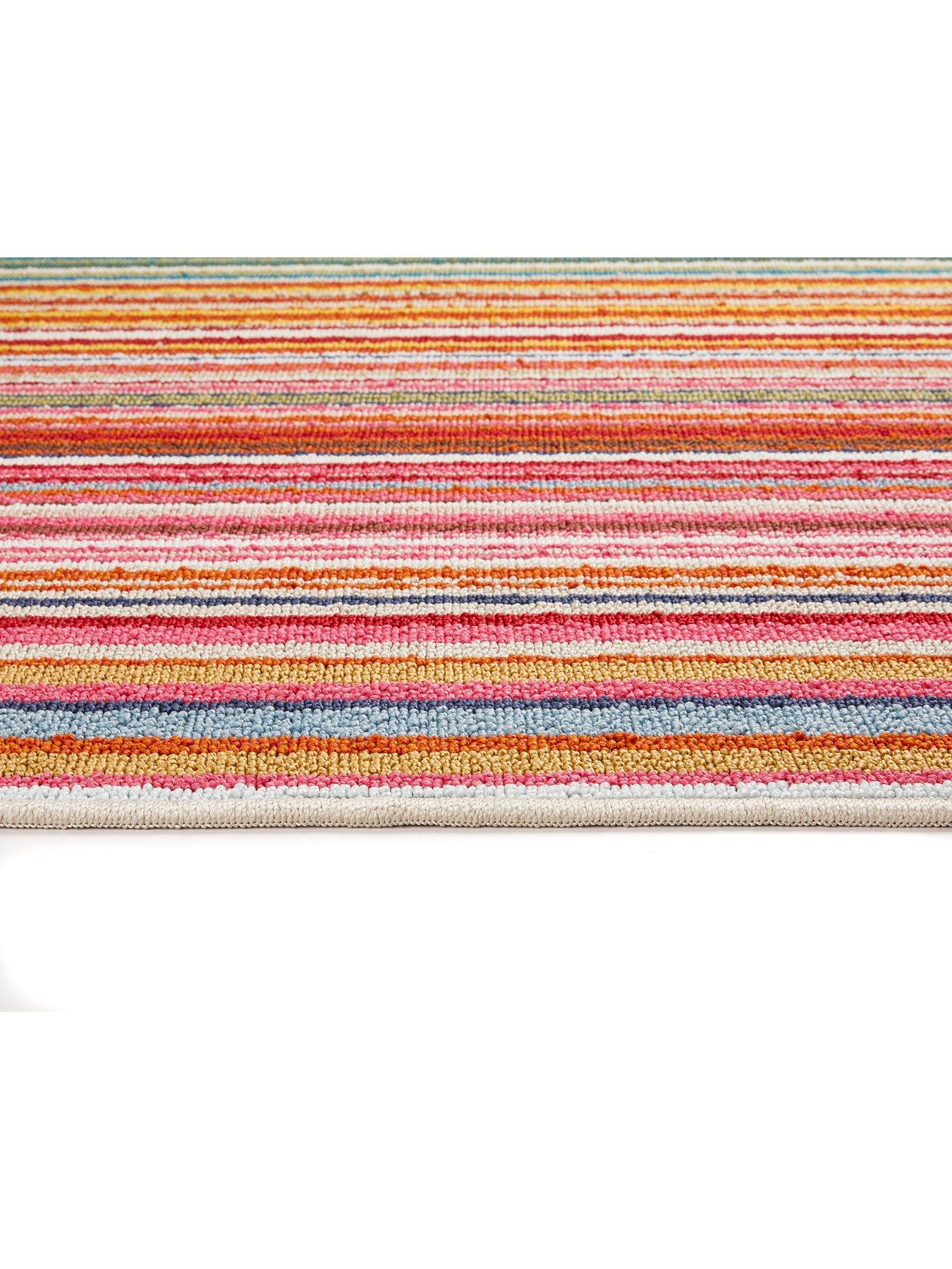 very-home-bright-stripe-stain-resistant-anti-slip-runner-67x200cmoutfit