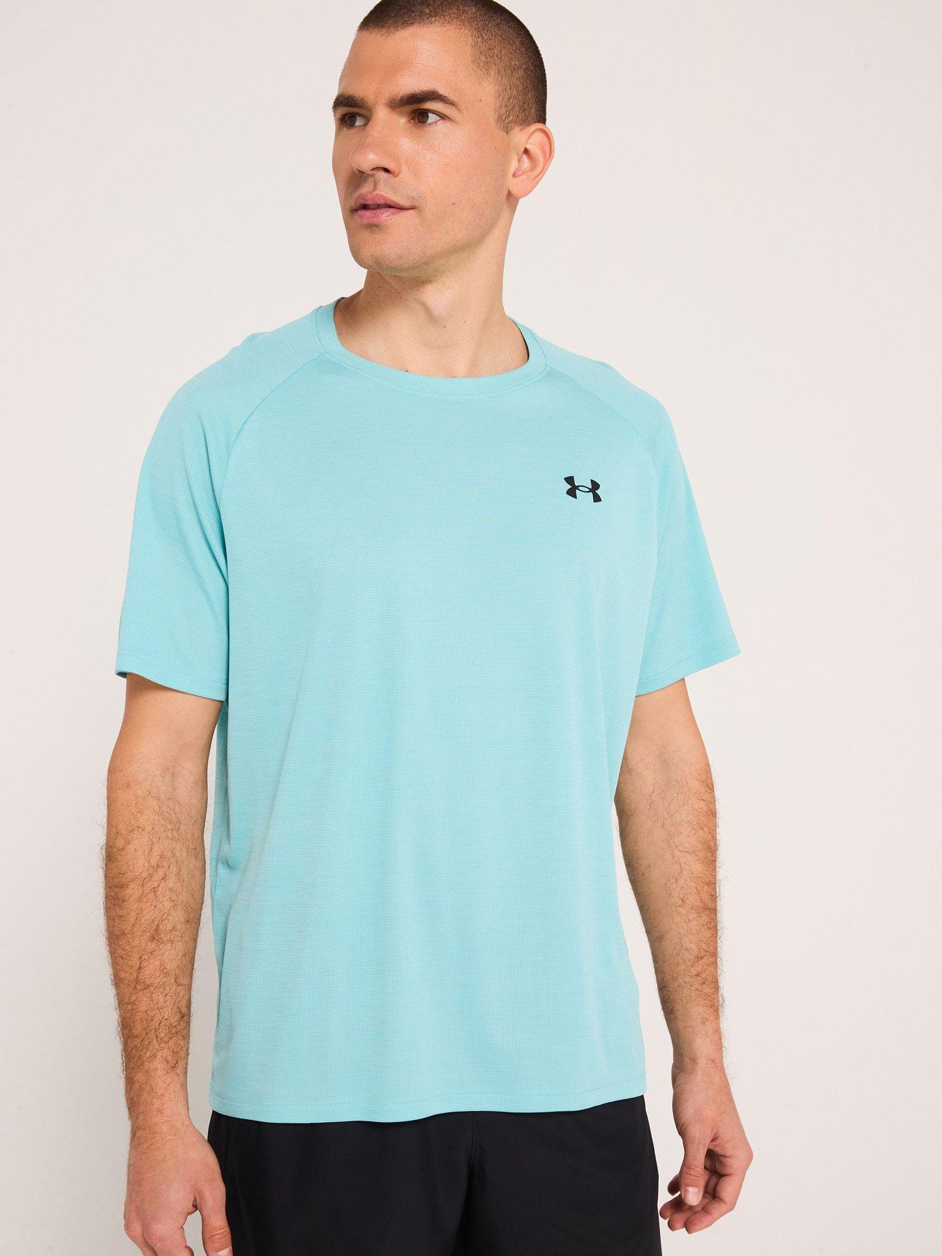 under-armour-mens-training-tech-textured-t-shirt-blue