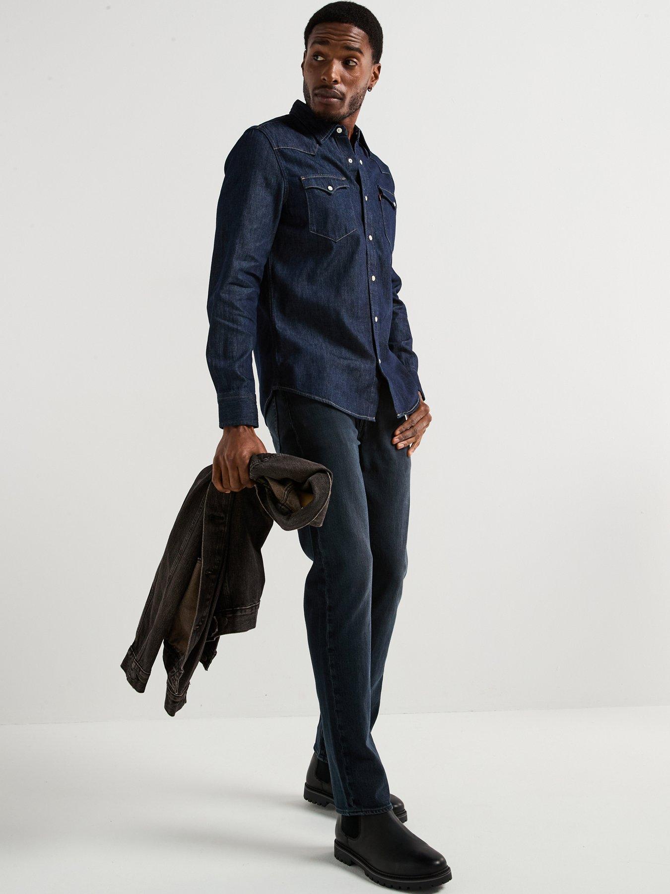 levis-classic-western-standard-denim-shirtoutfit