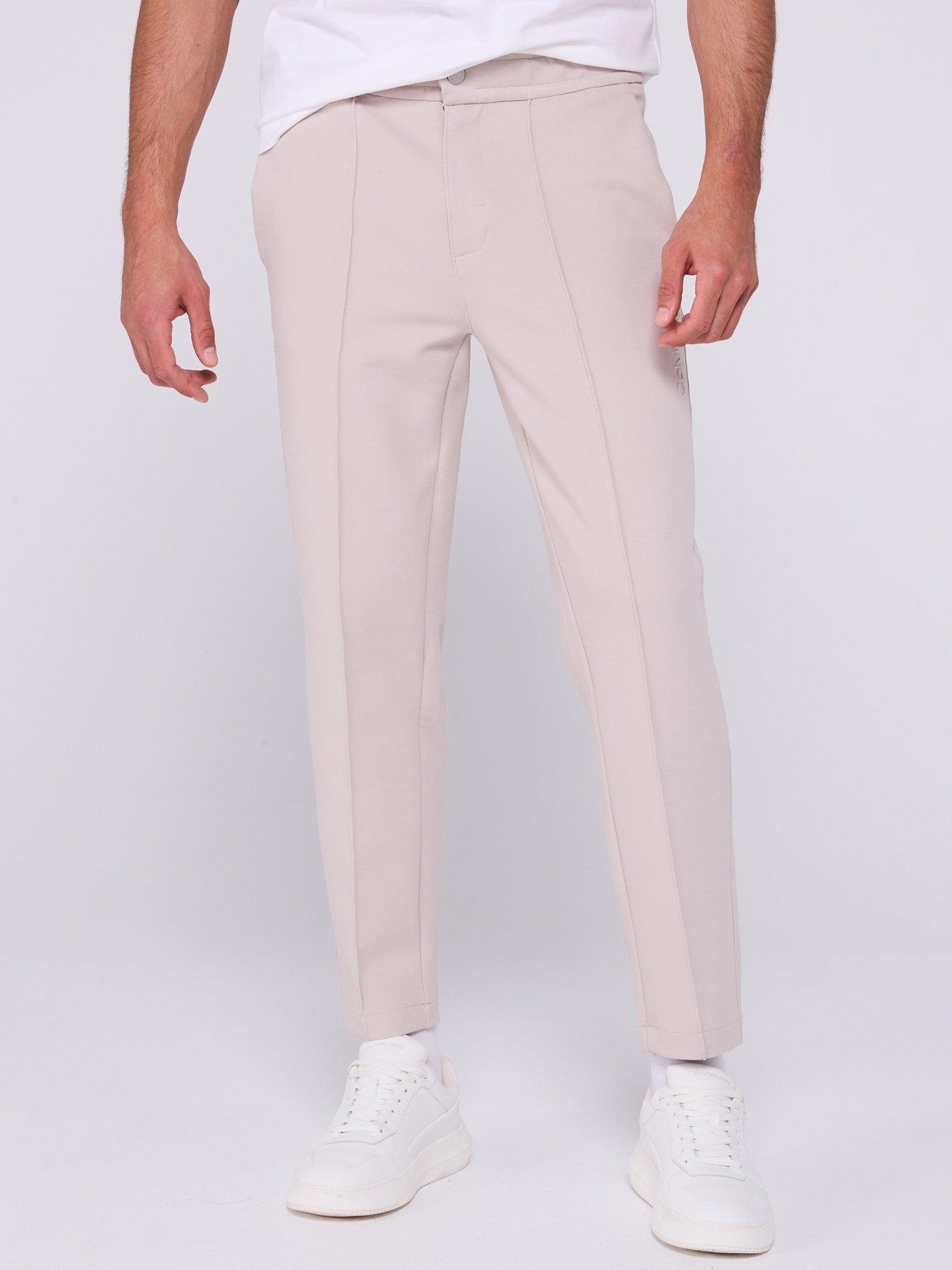 Calvin Klein Calvin Klein Tech Interlock Sweat Pants - Light Natural