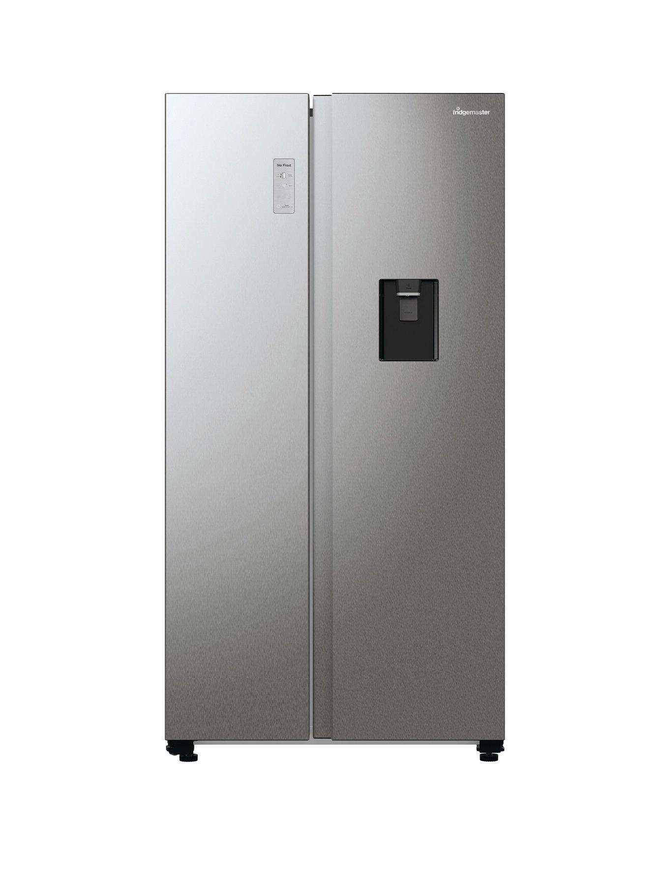 fridgemaster-ms91547dfenbsptotal-no-frost-american-fridge-freezer-with-non-plumbed-water-dispenser-silver-e-rated