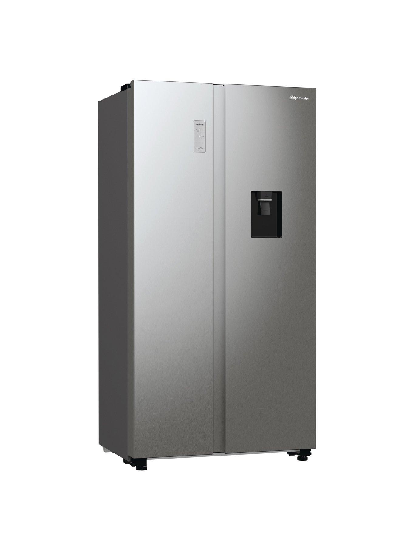 fridgemaster-ms91547dfenbsptotal-no-frost-american-fridge-freezer-with-non-plumbed-water-dispenser-silver-e-ratedstillFront