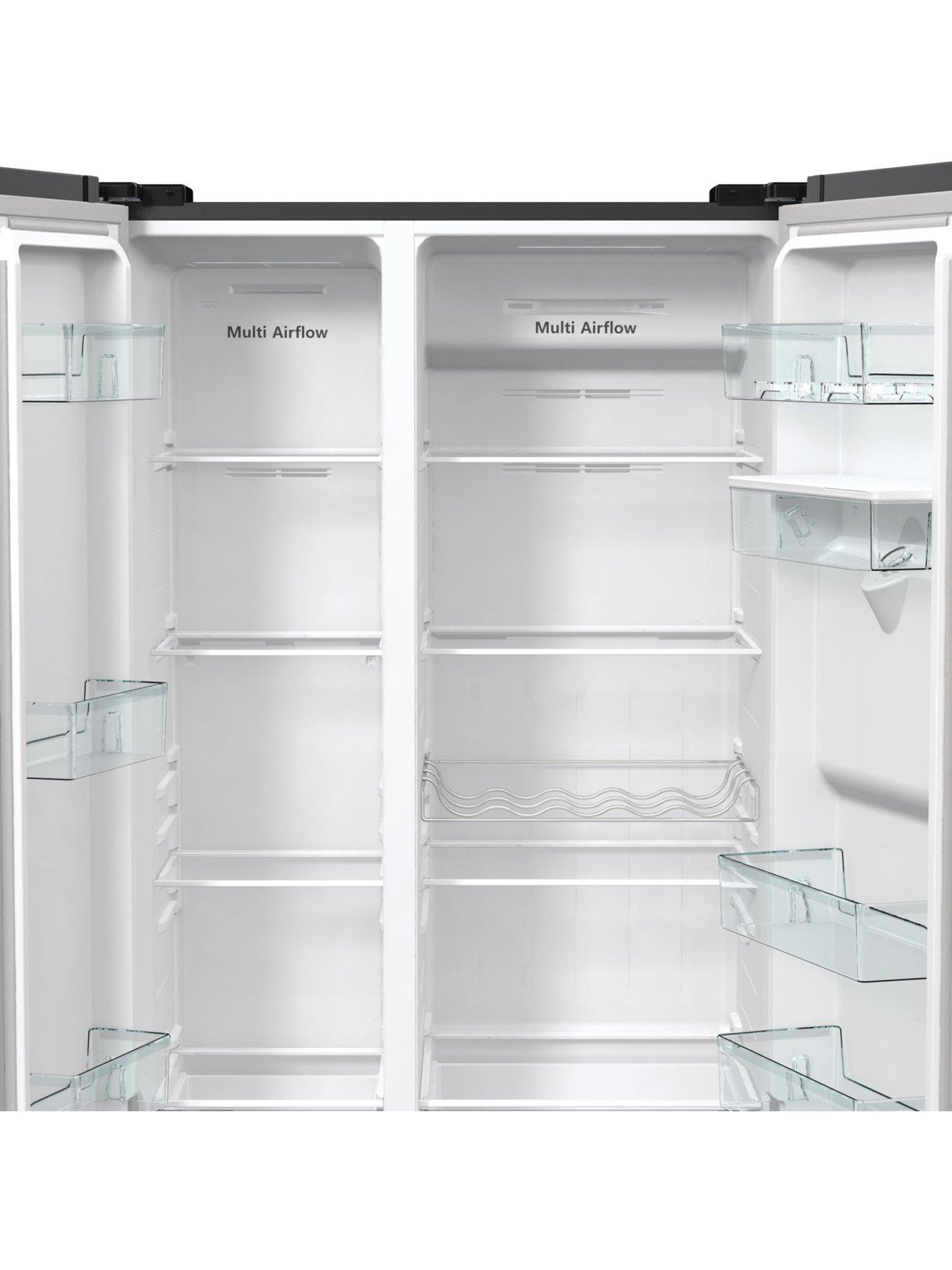 fridgemaster-ms91547bfenbsptotal-no-frost-american-fridge-freezer-with-non-plumbed-water-dispenser-black-e-ratedoutfit