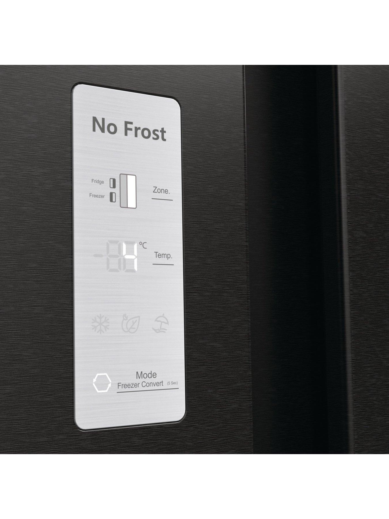Image 6 of 7 of Fridgemaster MS91547BFE&nbsp;Total No Frost American Fridge Freezer with Non-Plumbed Water Dispenser - Black - E Rated