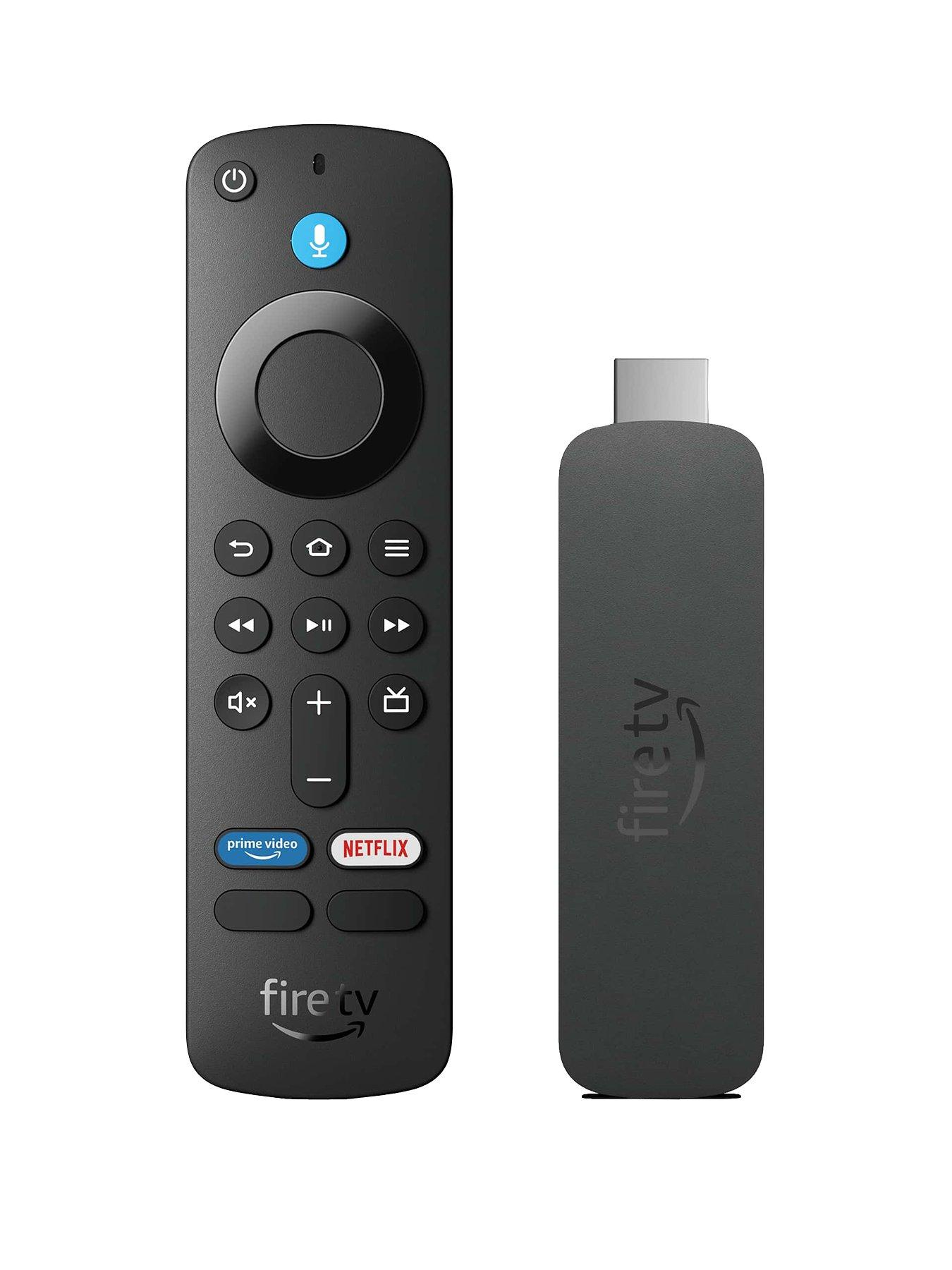 Image 1 of 3 of Amazon Amazon Fire TV Stick 4K streaming device (Newest gen), TV Guide with Live TV, supports Wi-Fi 6, Dolby Vision/Atmos, HDR10+