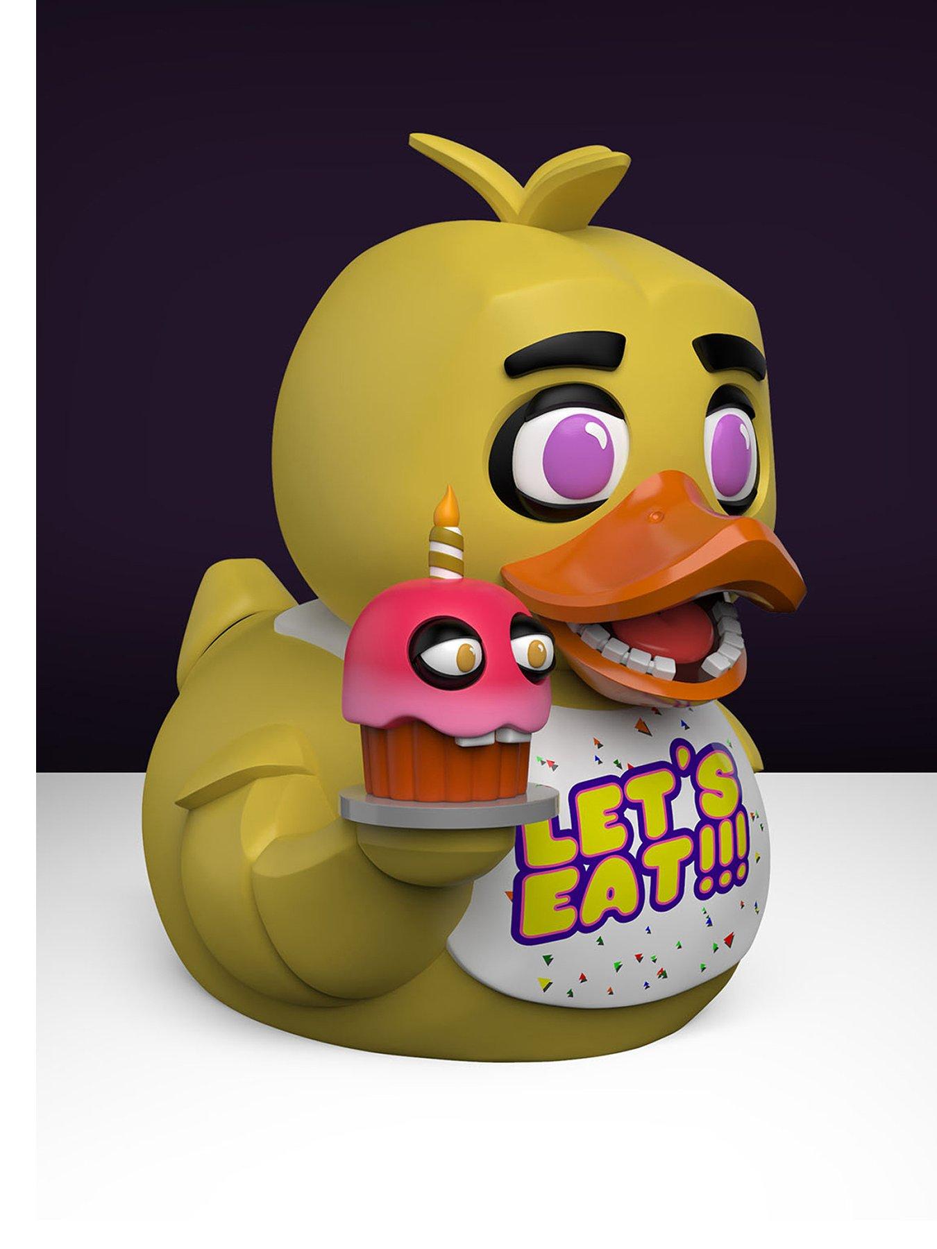 Image 1 of 6 of Five Nights at Freddy's Tubbz Five Nights At Freddy's - Chica Rubber Duck - Boxed