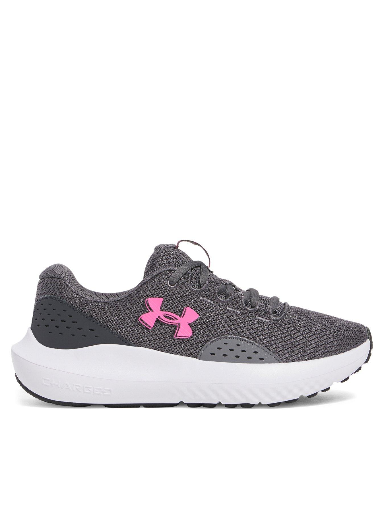 undefined Women's Running Charged Surge 4 Trainers - Grey
