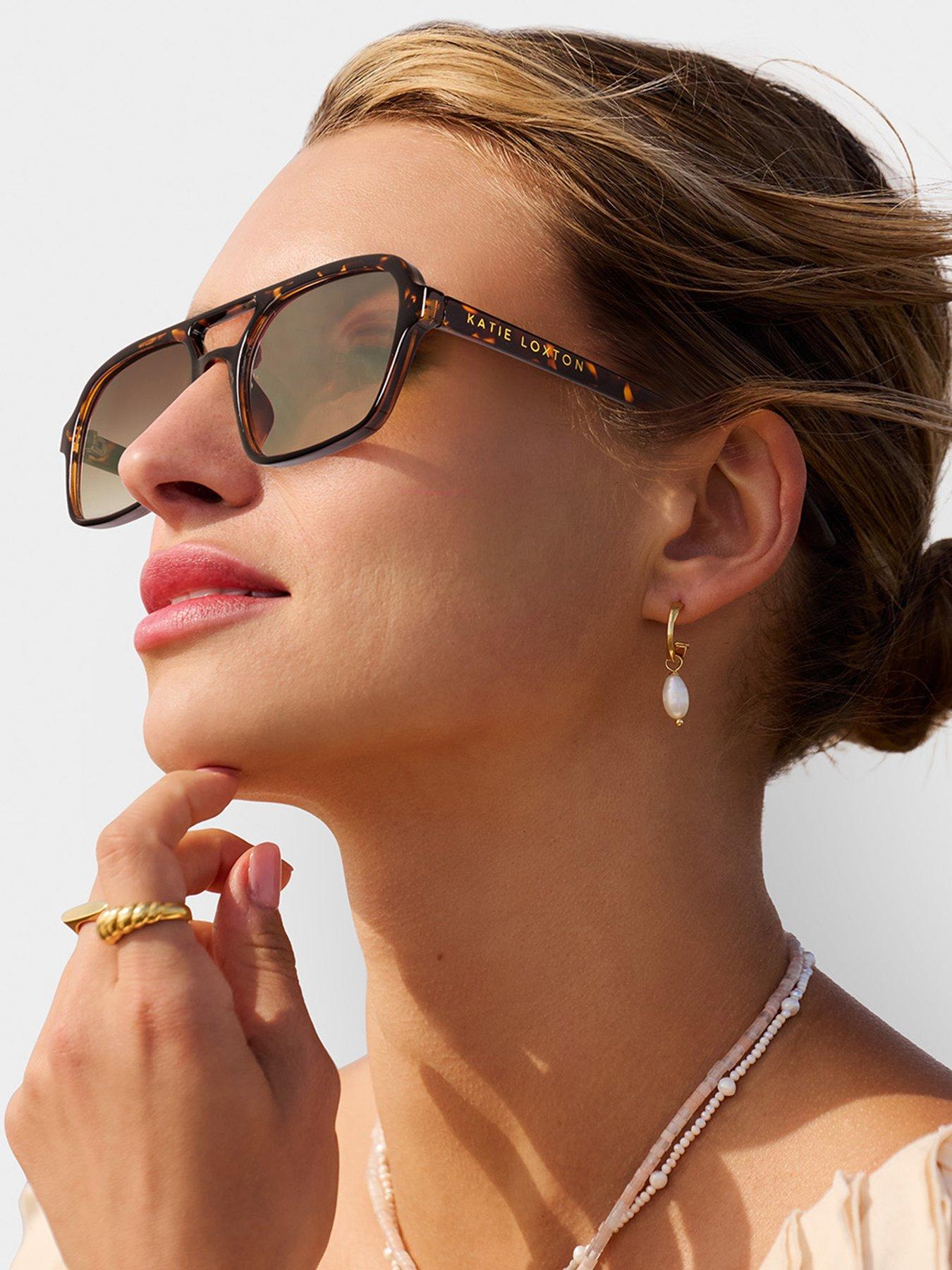 Image 1 of 6 of Katie Loxton Ibiza Aviator Sunglasses
