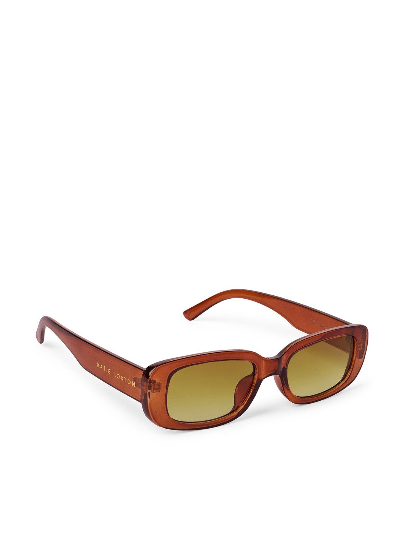 Image 1 of 5 of Katie Loxton Venice Sunglasses - Amber Transparent