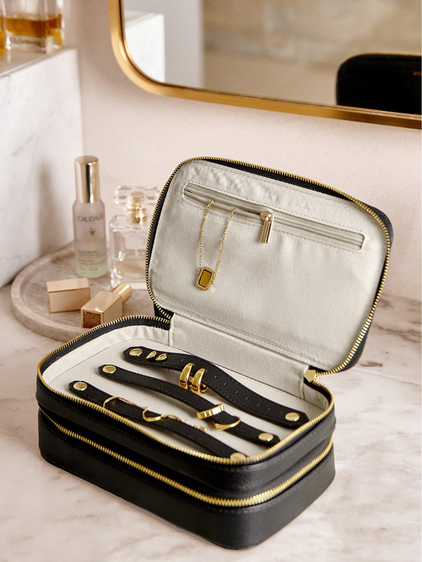 Image 1 of 5 of Katie Loxton Jewellery And Accessories Travel Case - Black