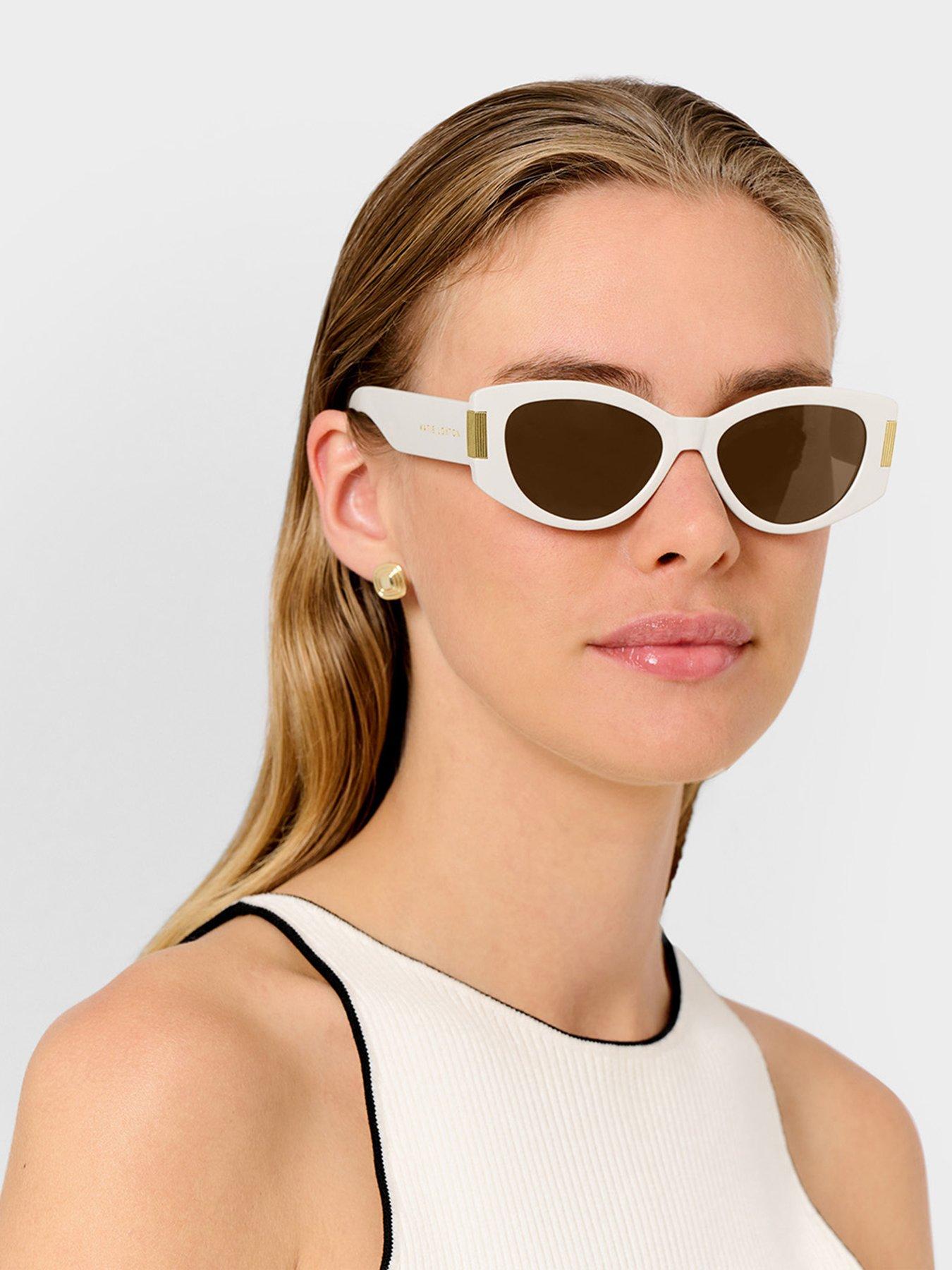 Image 1 of 5 of Katie Loxton Rimini Sunglasses - Off White