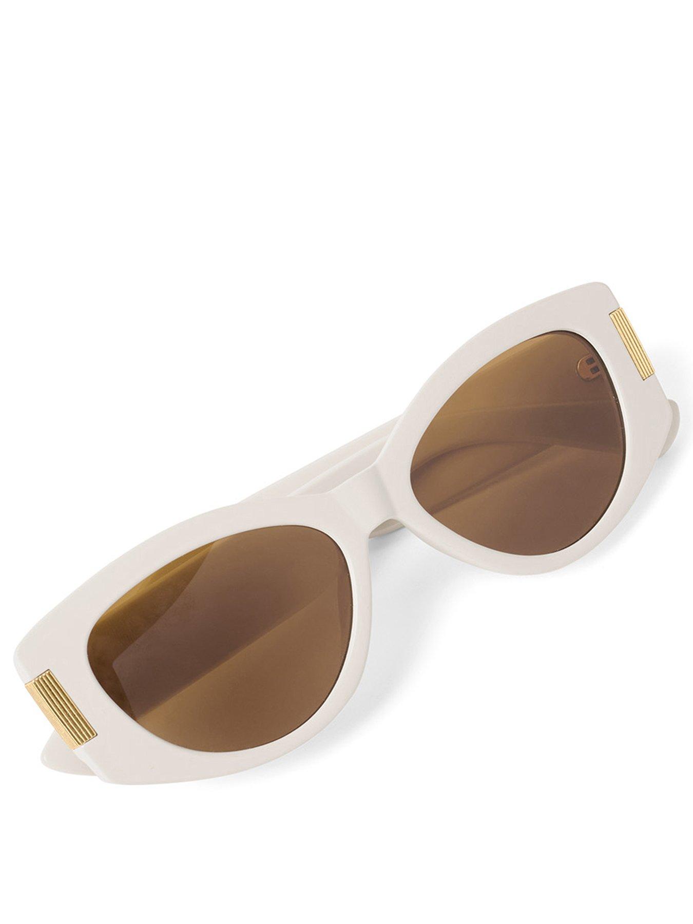 Image 2 of 5 of Katie Loxton Rimini Sunglasses - Off White