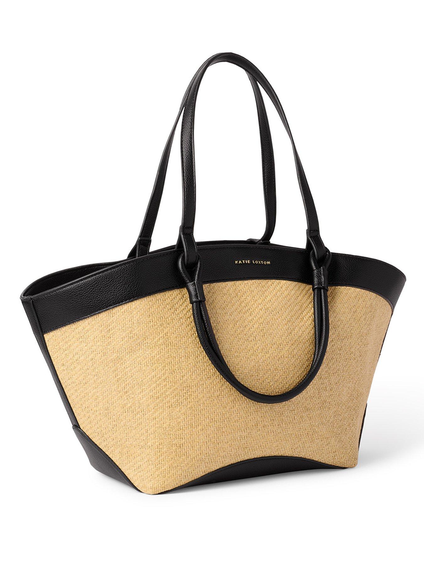 katie-loxton-riviera-raffia-tote-bag-in-raffia-blackstillFront