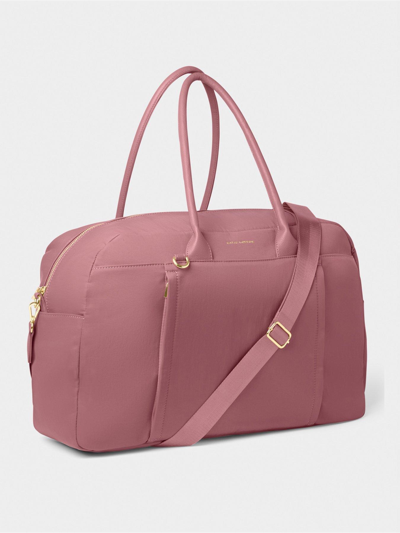 Image 6 of 7 of Katie Loxton Nylon-lux Everyday Holdall In Deep Rose