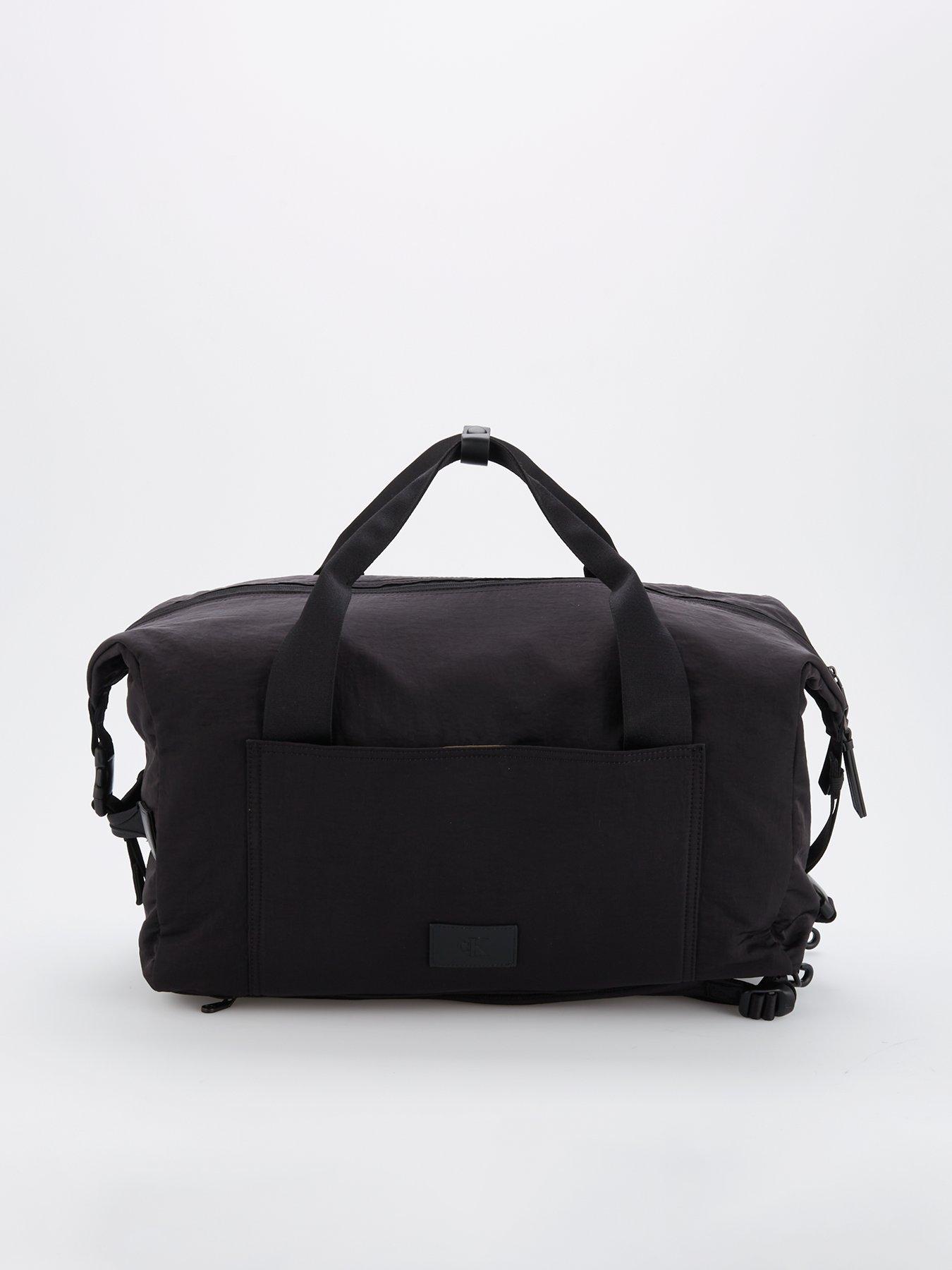 undefined Calvin Klein Jeans Metro Nylon Weekend Holdall Bag - Black