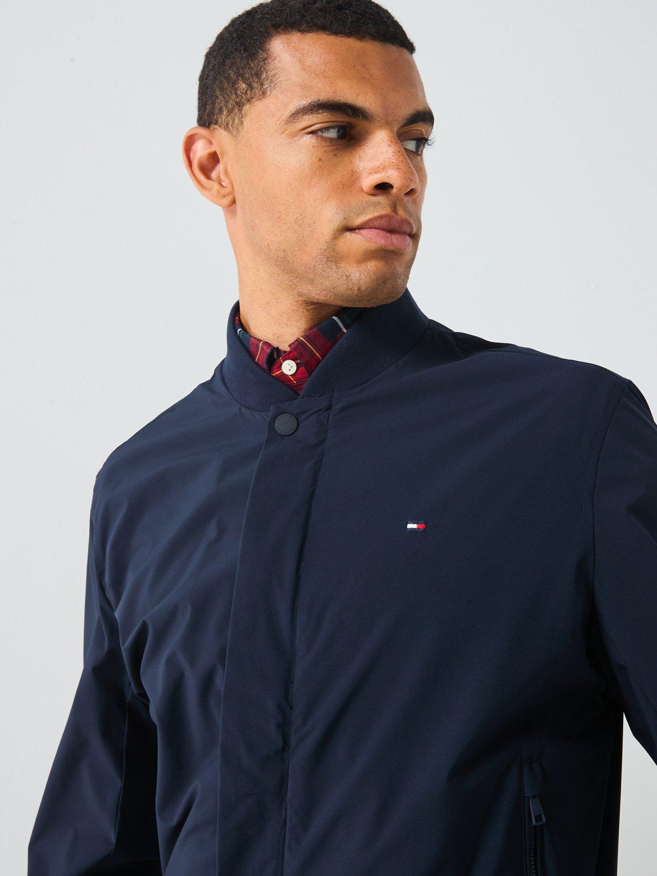 tommy-hilfiger-nylon-stretch-bomber-jacket-navyoutfit