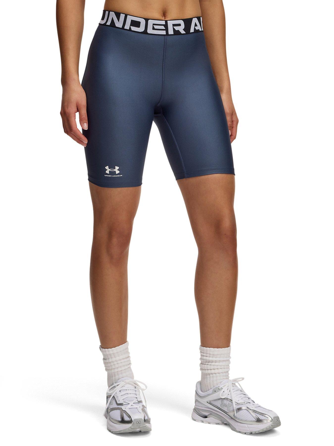 UNDER ARMOUR Women's Training HeatGear® 8 Inch Bike Shorts - Grey