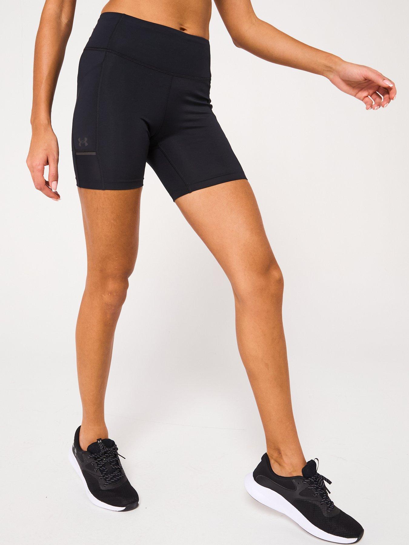 UNDER ARMOUR Women's Running Launch 6 Inch Shorts - Black