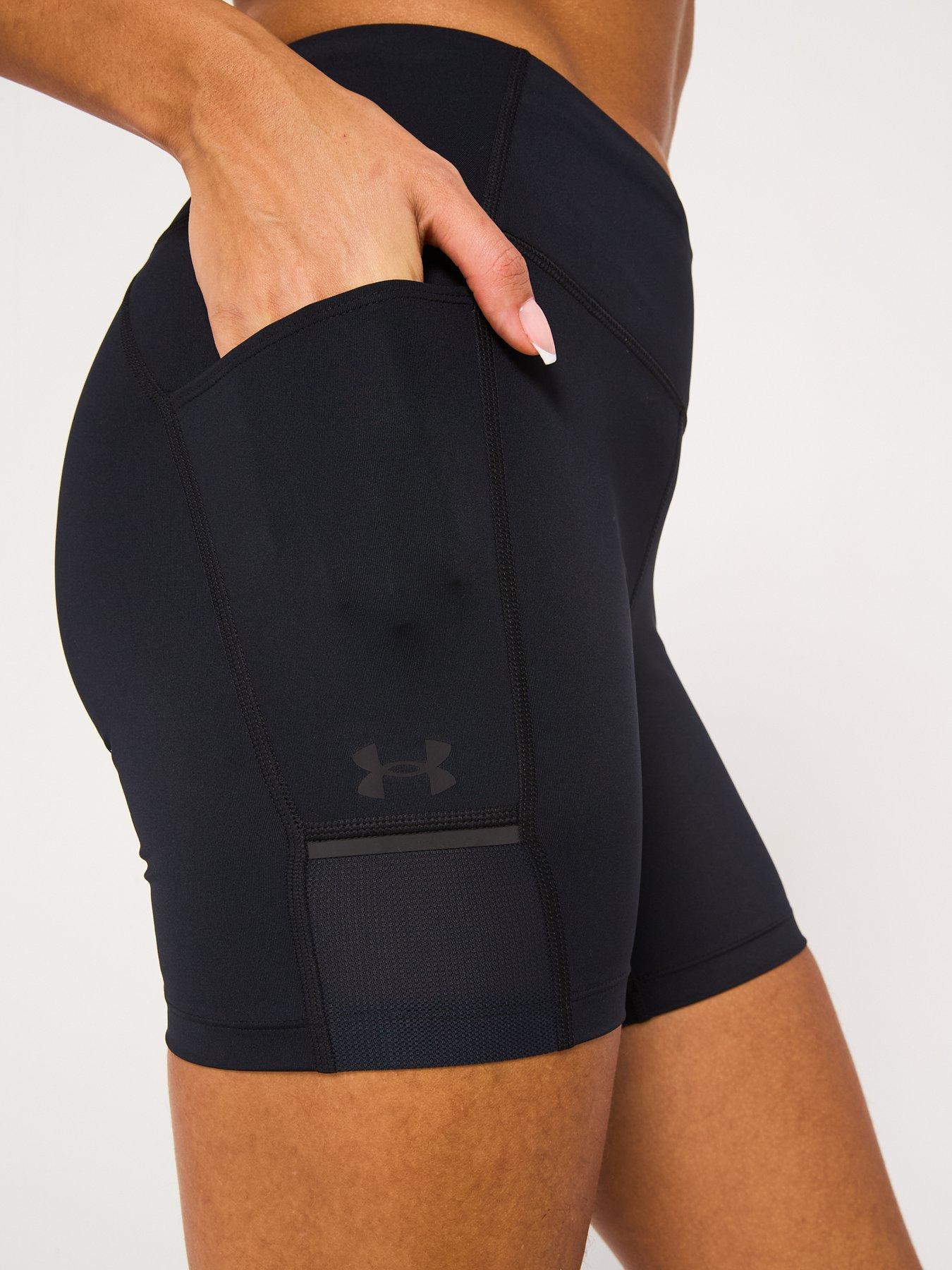 Image 4 of 6 of UNDER ARMOUR Women's Running Launch 6 Inch Shorts - Black