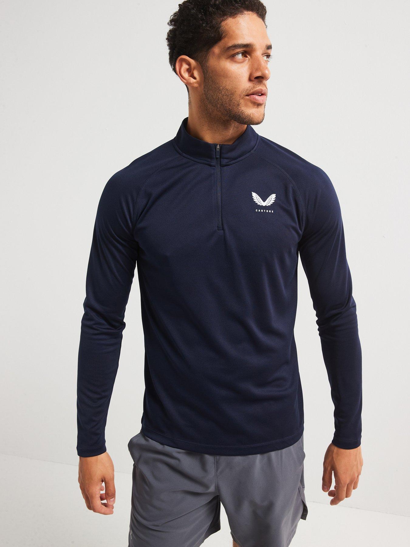 castore-mens-training-adapt-lightweight-zip-navy