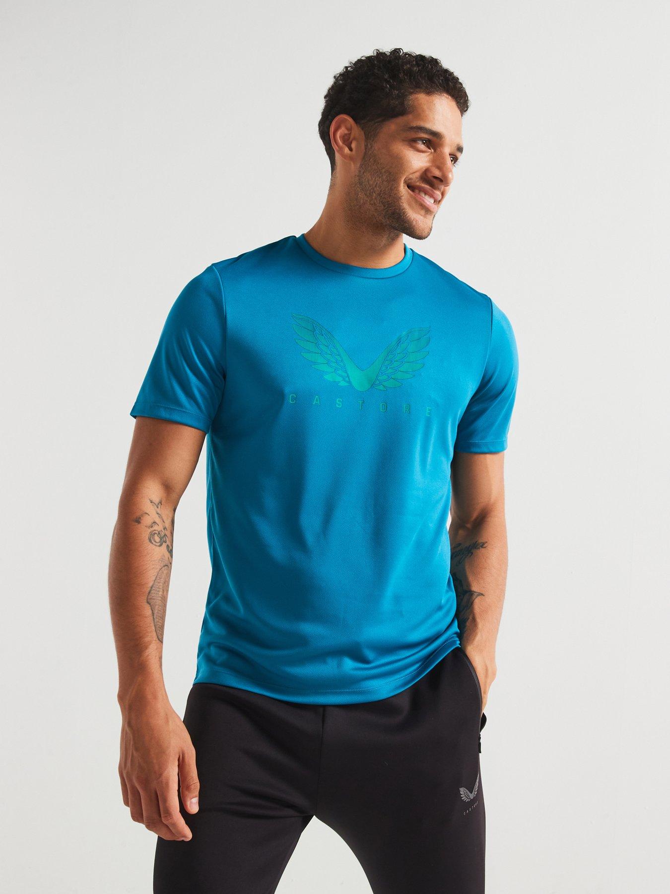 castore-mens-training-adapt-short-sleeve-graphic-t-shirt-green