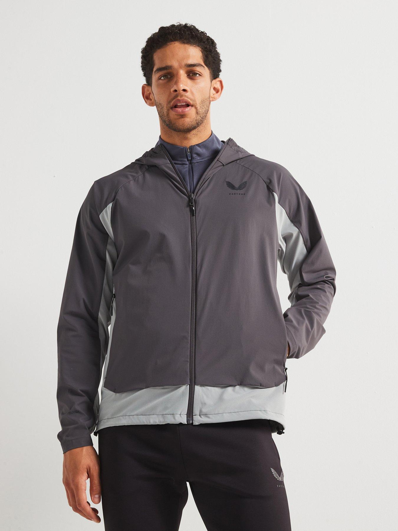 castore-mens-training-flex-woven-jacket-greyfront