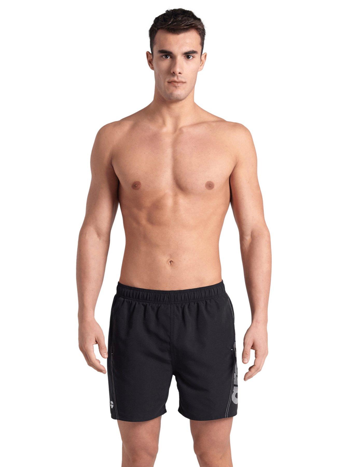 Image 1 of 5 of Arena Men's Fundamentals Logo Boxer - Black